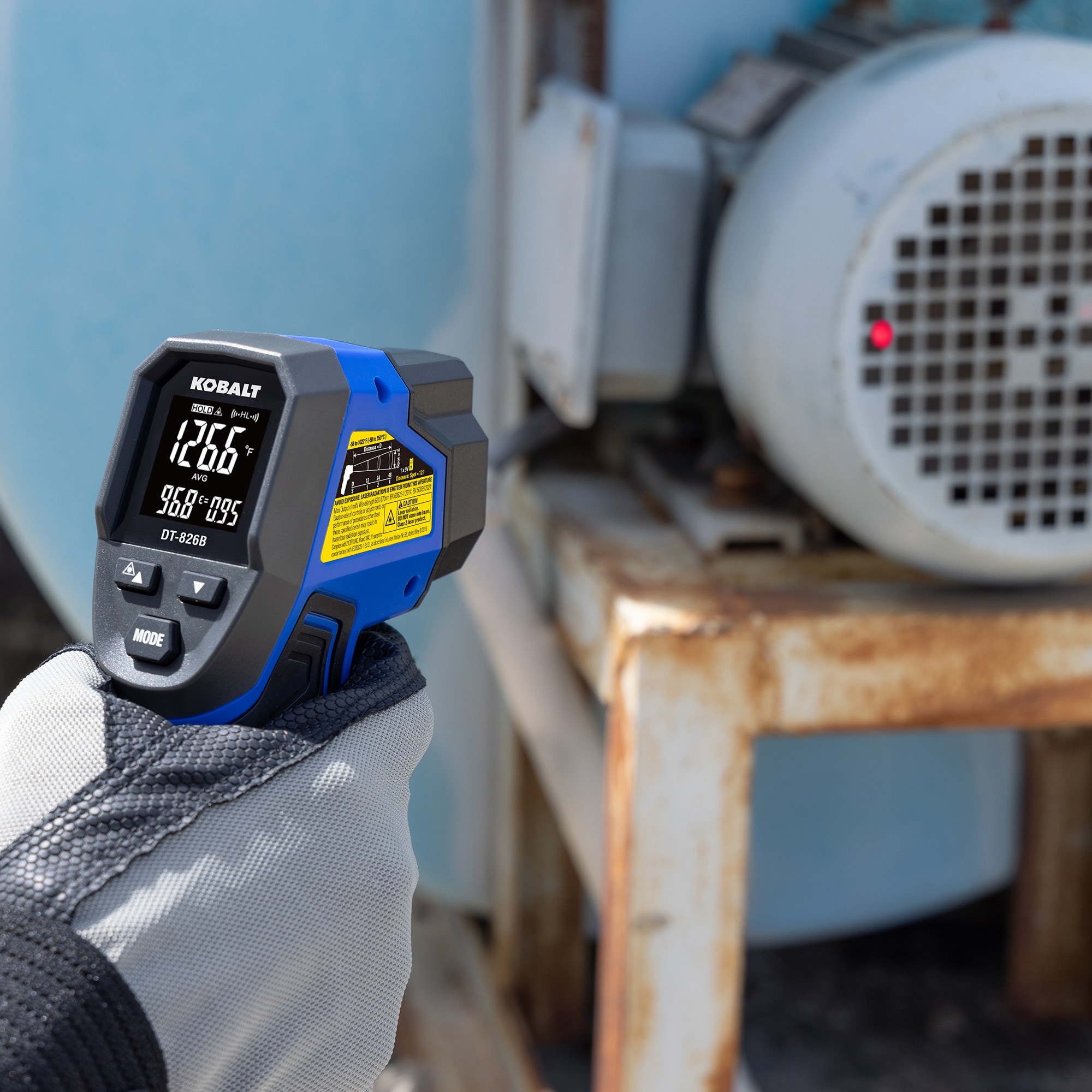 Kobalt DT-827KIT Infrared-Thermometer - View #7
