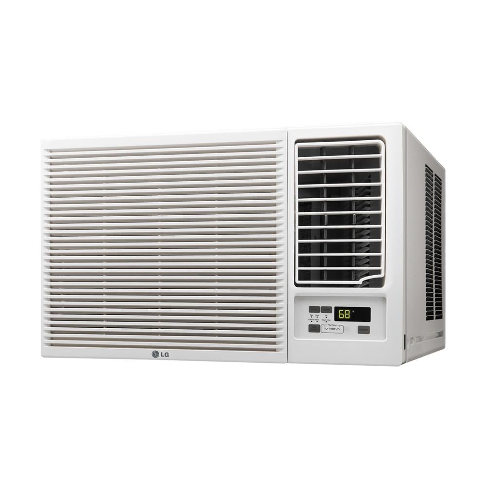 Lg 550 Sq Ft Window Air Conditioner With Heater 230 Volt 12000 Btu