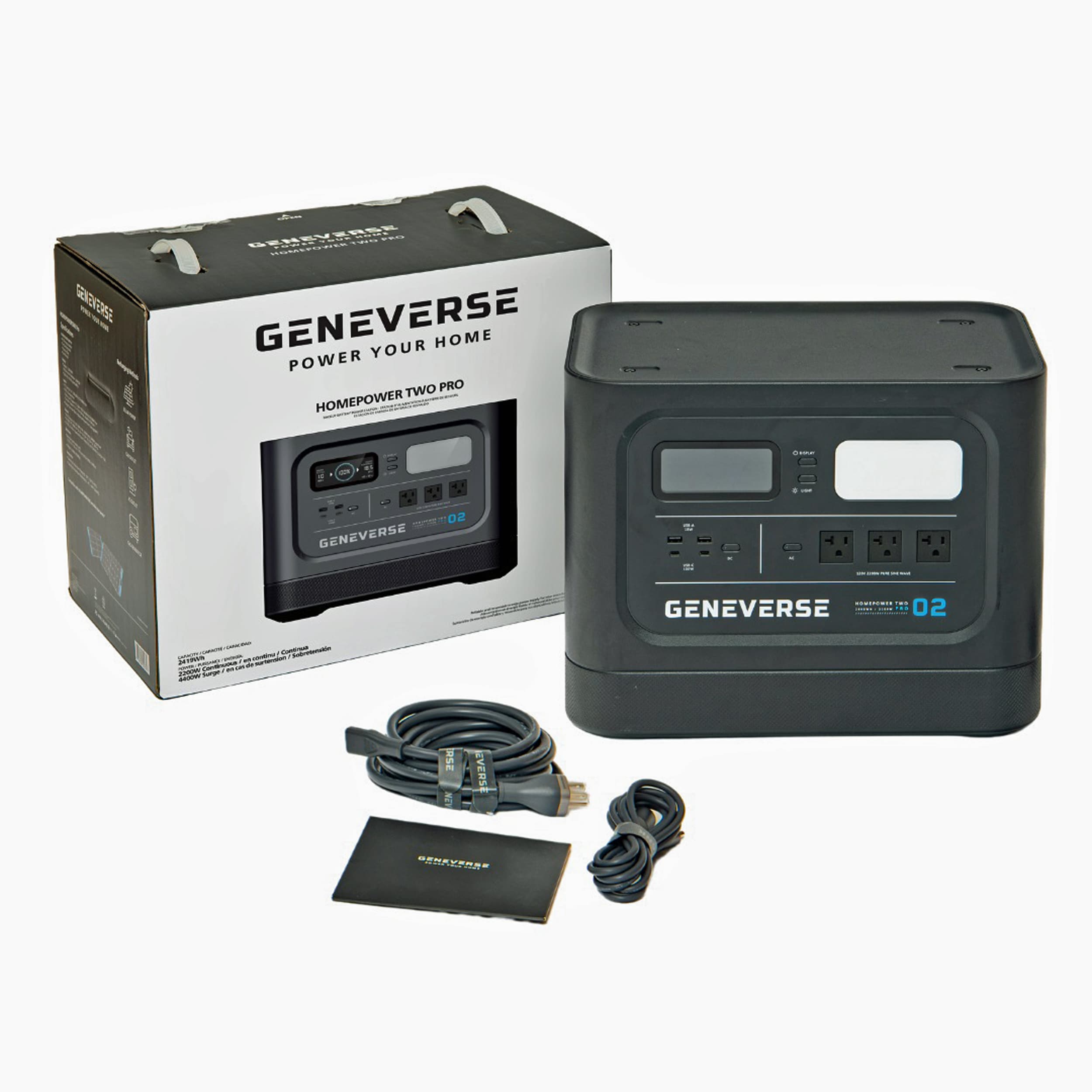 Geneverse HP2PRO 12-Volt Portable Solar Power Kit in the Portable Solar  Power Kits department at