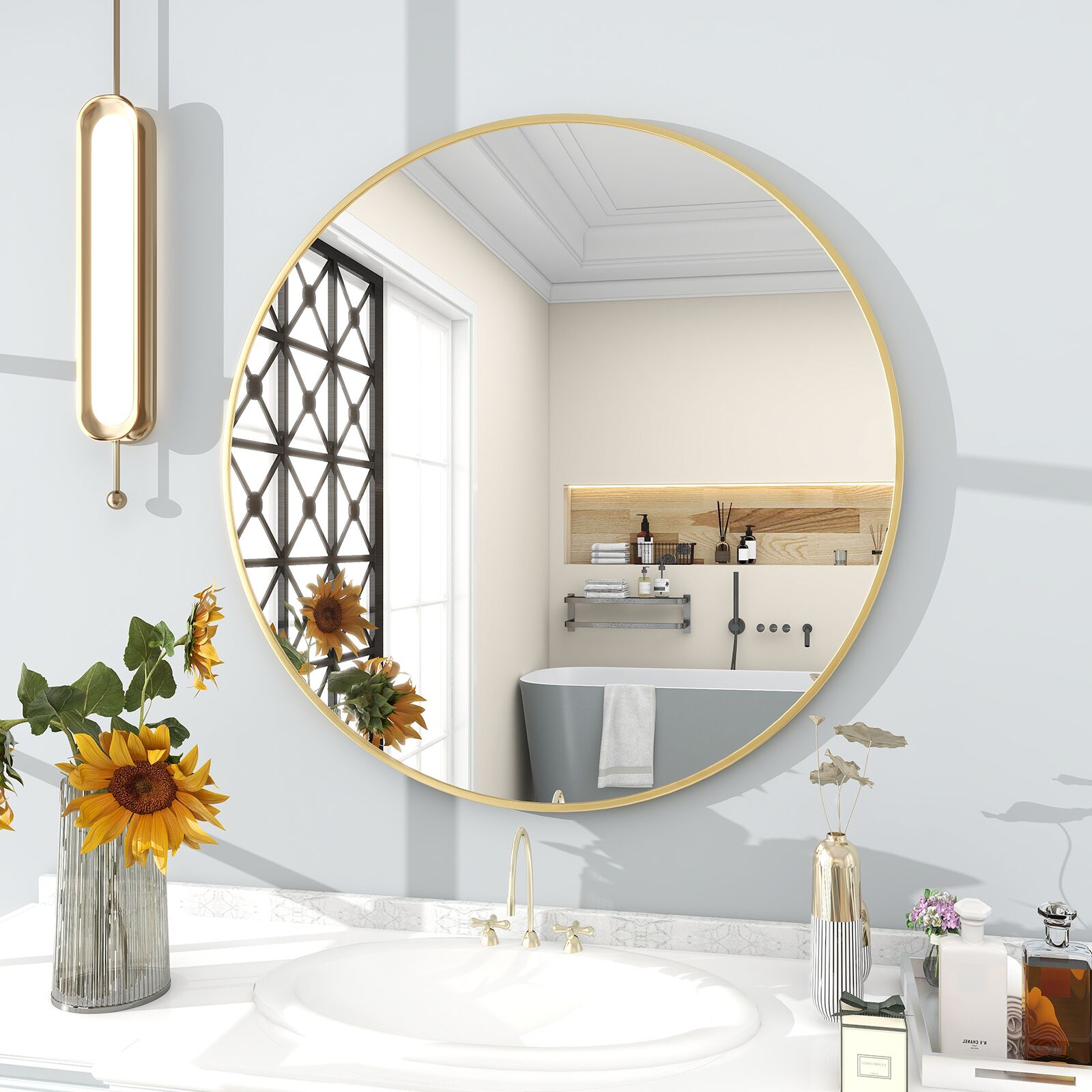BEAUTYPEAK LS-YSJ-1908YJ24-G Decor-Mirrors - View #3