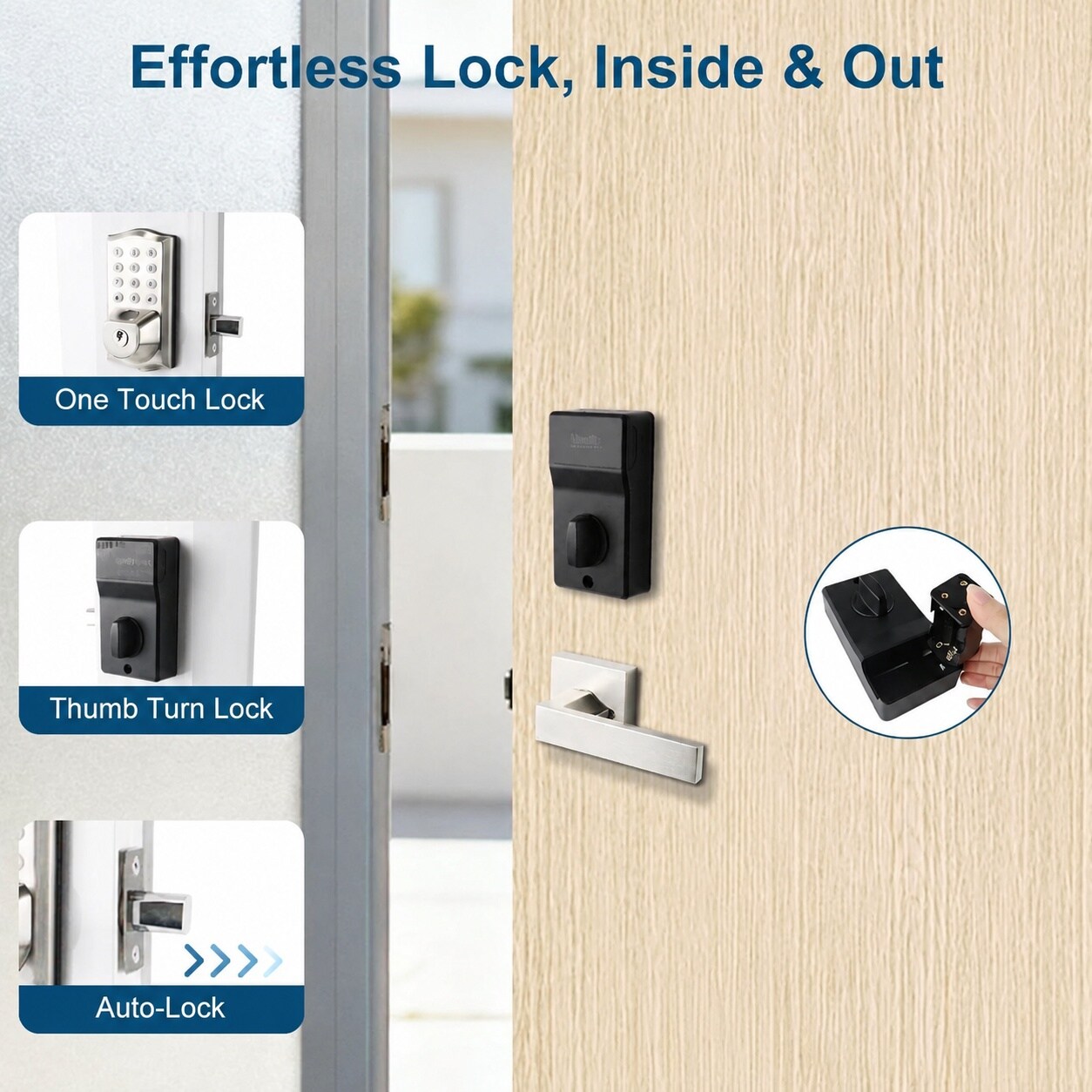 Lukvuzo LLU0804L354 Door-Knobs - View #7