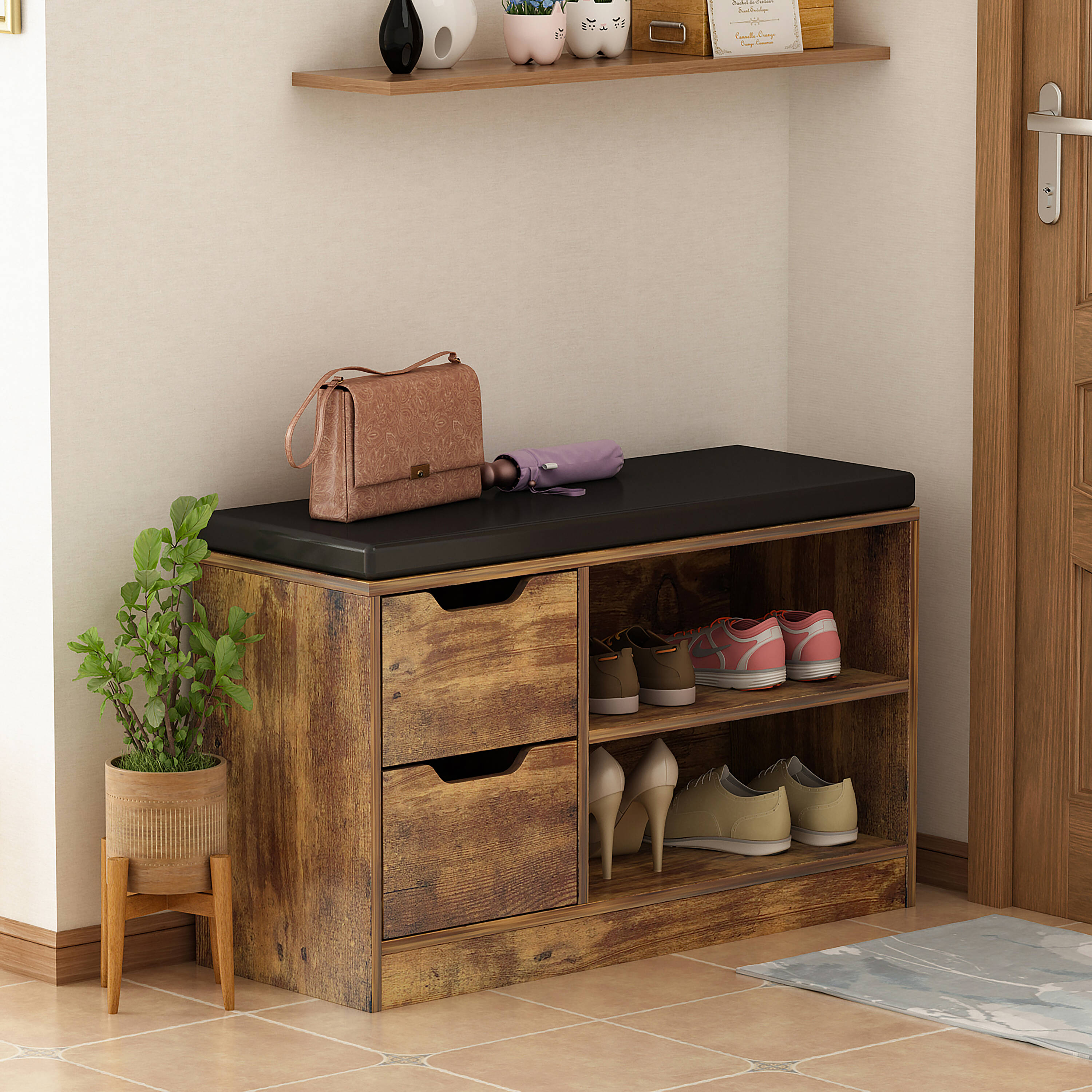 FUFU&GAGA LJY-WZ0165-02 Shoe-Racks - View #2