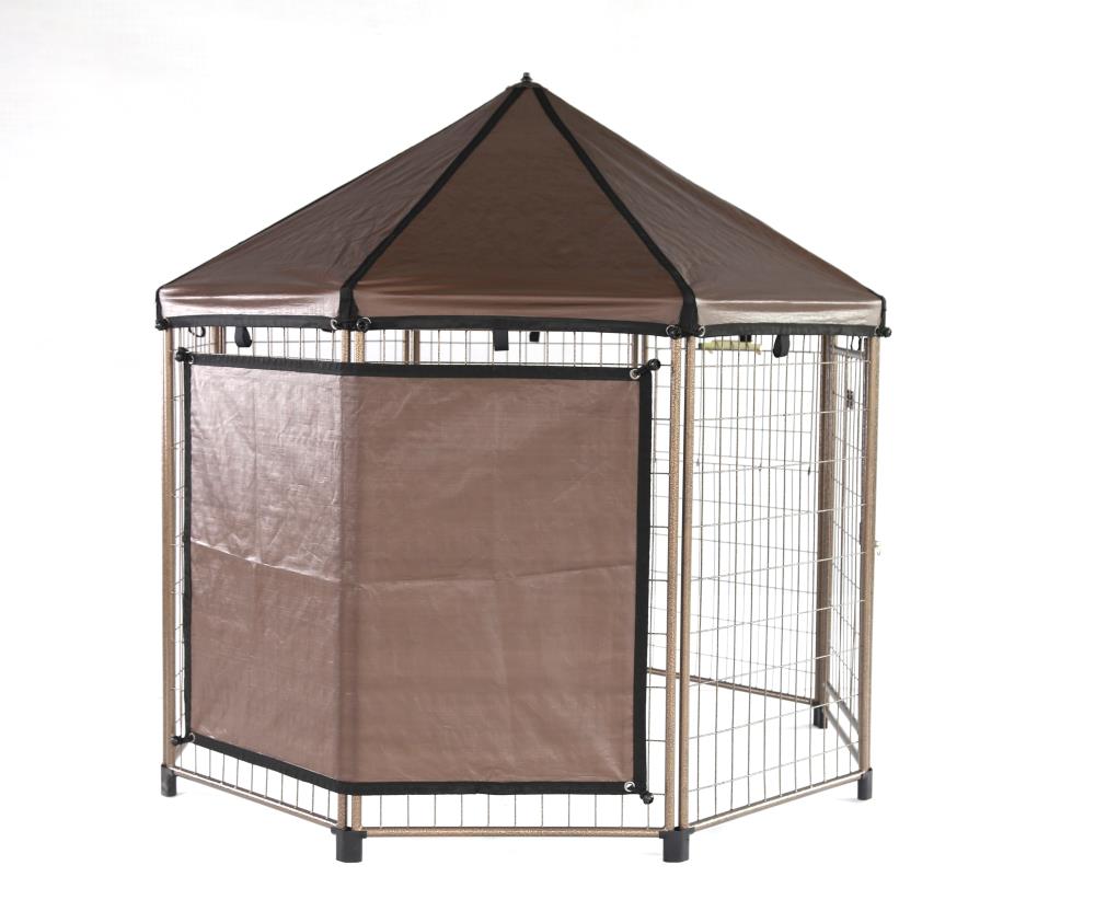 Advantek original pet gazebo outdoor hot sale dog kennel with reversible cover