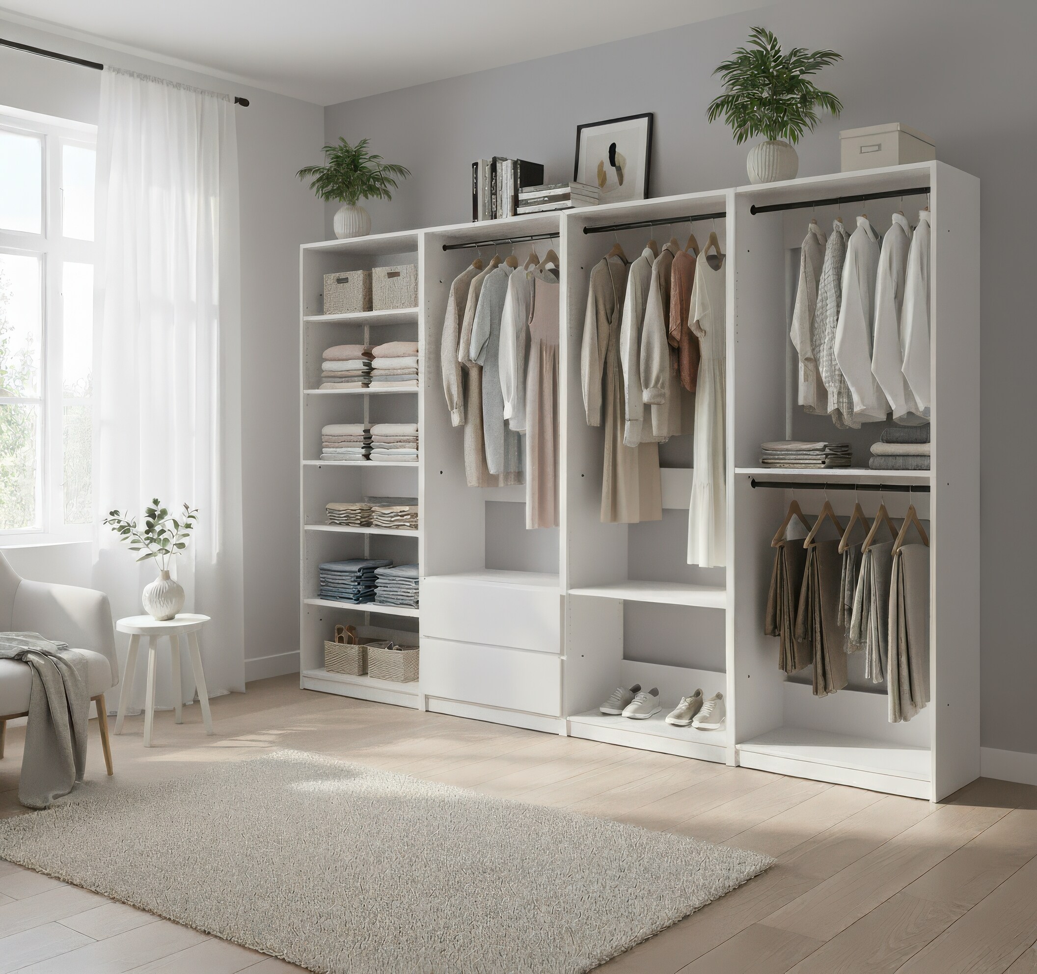 LUXEYARD DS-J-040S147 Wood-Closet-Kits - View #7