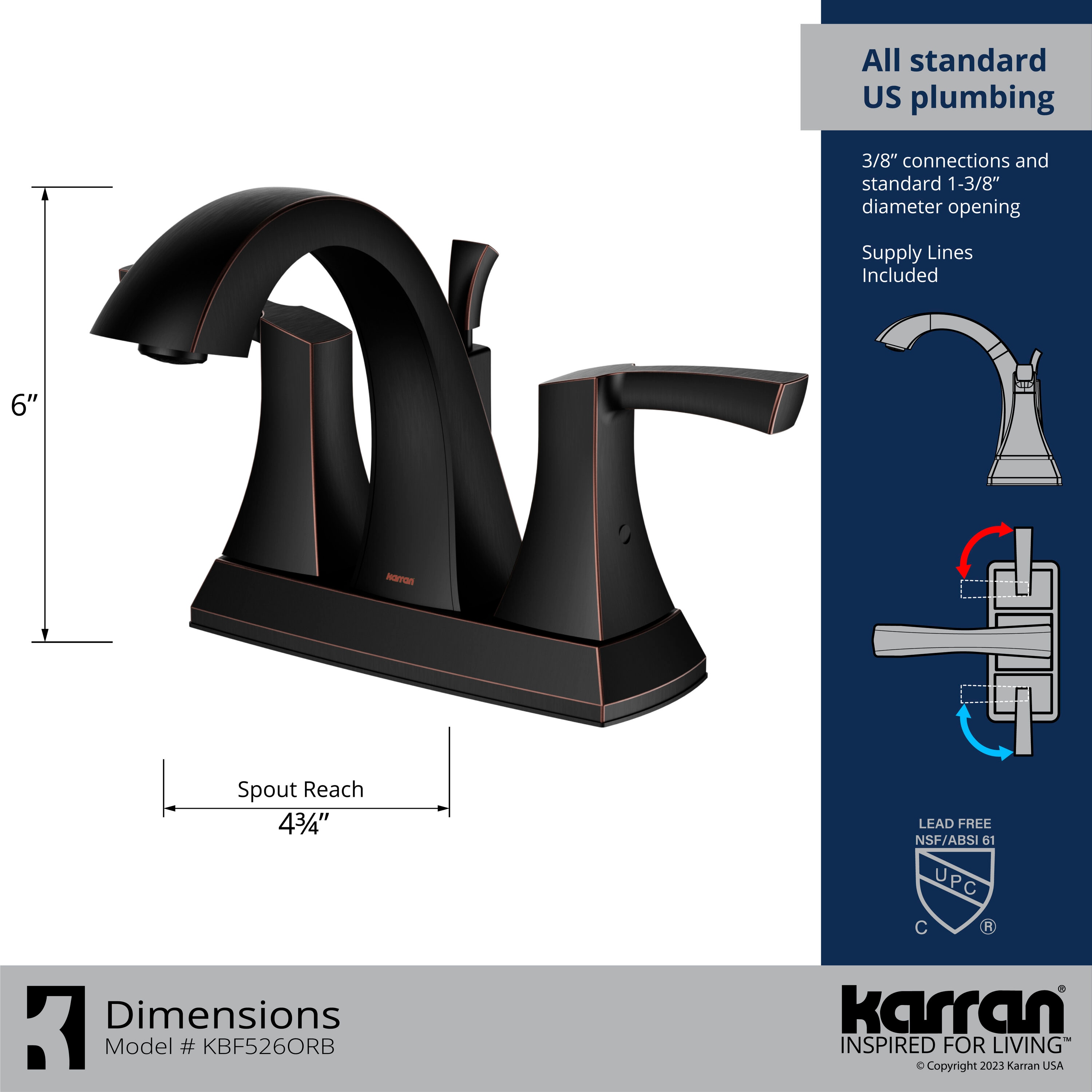 Karran KBF526ORB Lavatory-Faucets - View #5