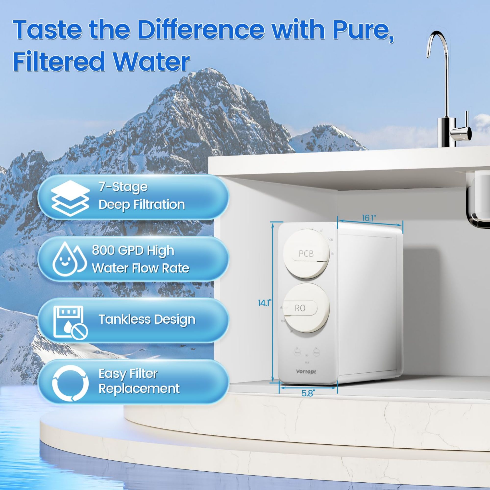 LTMATE LSJAZAROD00095 Under-Sink-Filtration-Systems - View #4