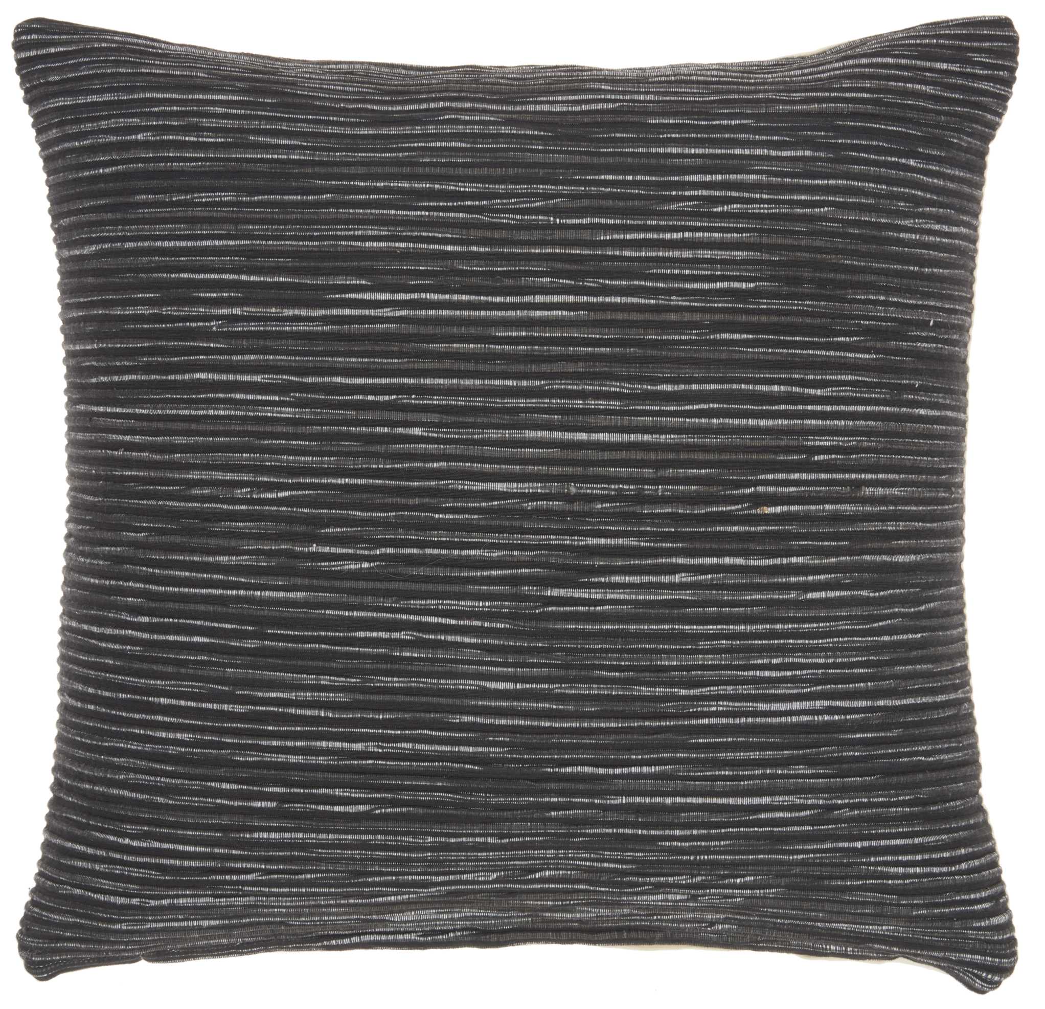 Mina Victory 798019076580 Lifestyles 18-in x 18-in Black Square Indoor Decorative Pillow