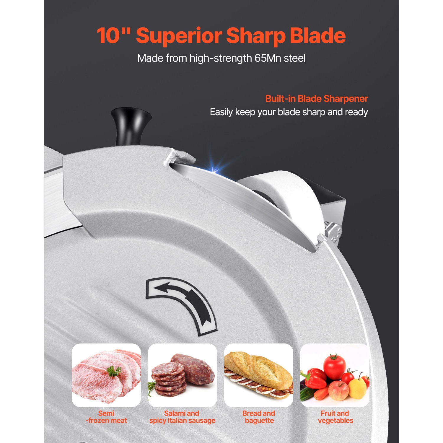 VEVOR SCSYDRQPJ50008311V1 Food-Slicers - View #5