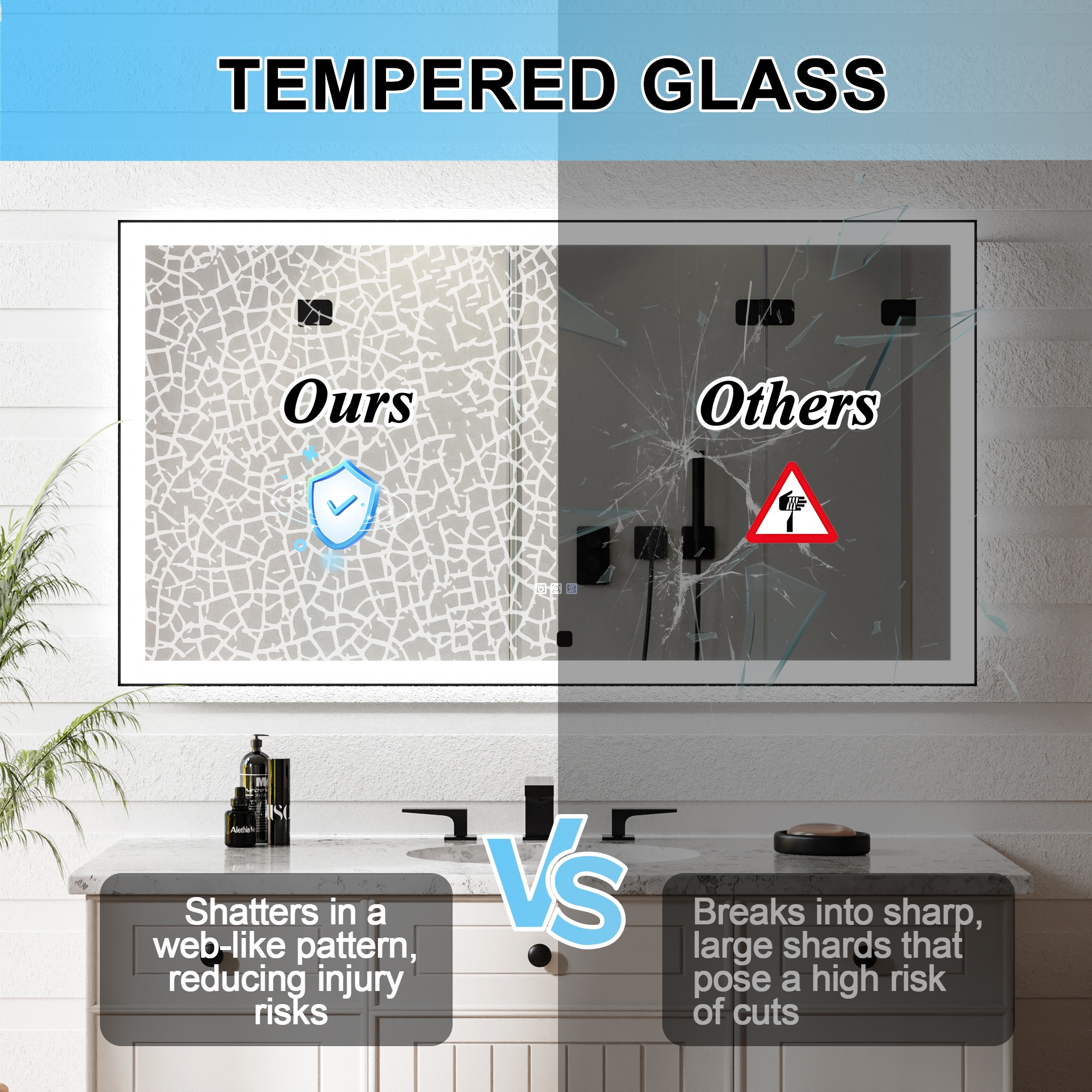 AAZJ JKF-MU04-4236SF1 Framed-Bath-Mirrors - View #8