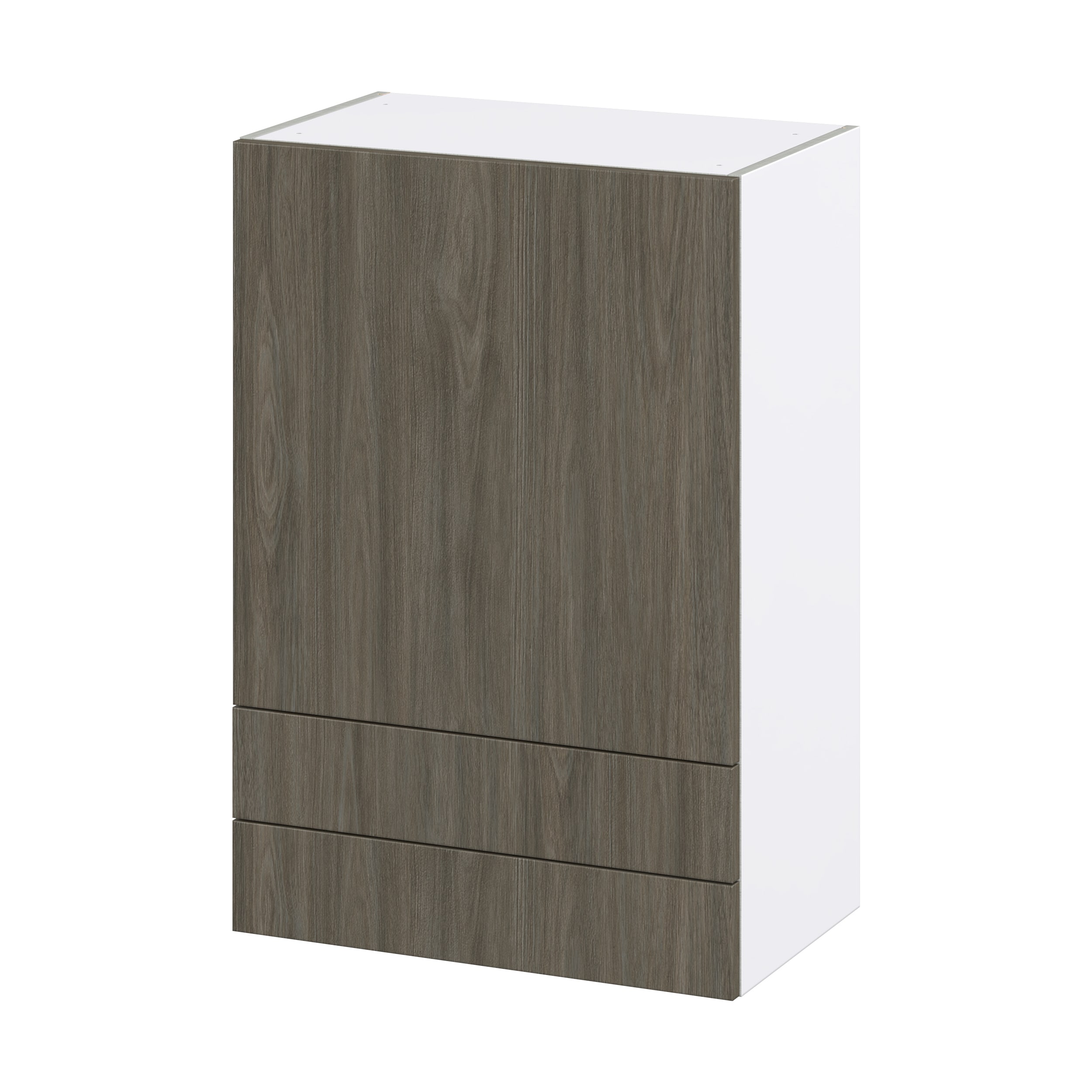 Hugo&Borg Savane 24-in W x 40-in H x 14-in D Textmel 1-Drawer Wall Fully Assembled Cabinet (Flat Panel Slab Style)