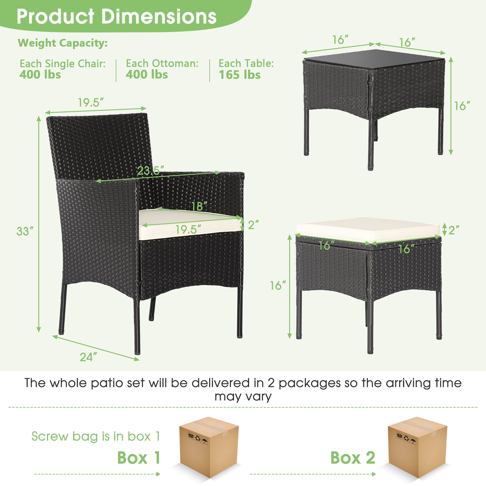 BABOOM BOM-642+-CO Patio-Conversation-Sets - View #3