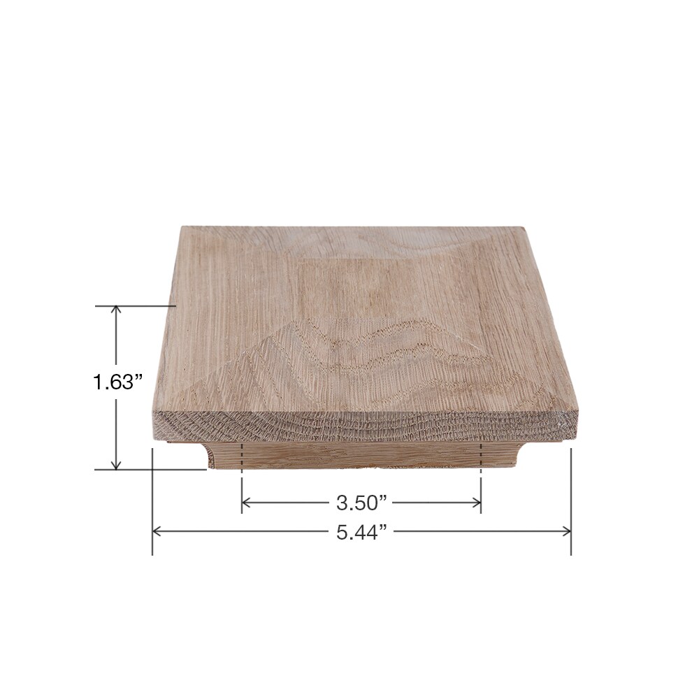 RELIABILT WG935WHTOAK Interior-Stairpart-Newel-Posts - View #6