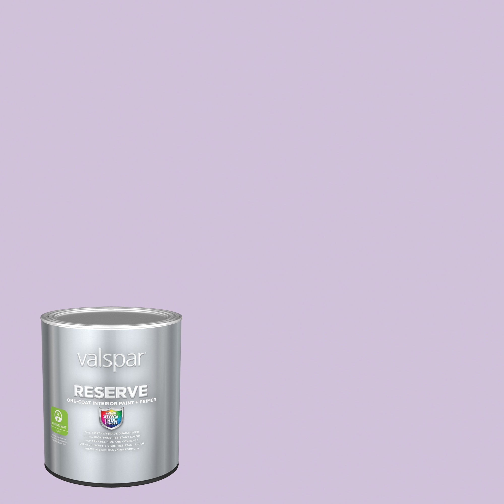 Valspar 1001-4B-2916568 Reserve Satin Playful Petal 1001-4B Latex Interior Paint Paint + Primer ( 1-quart )