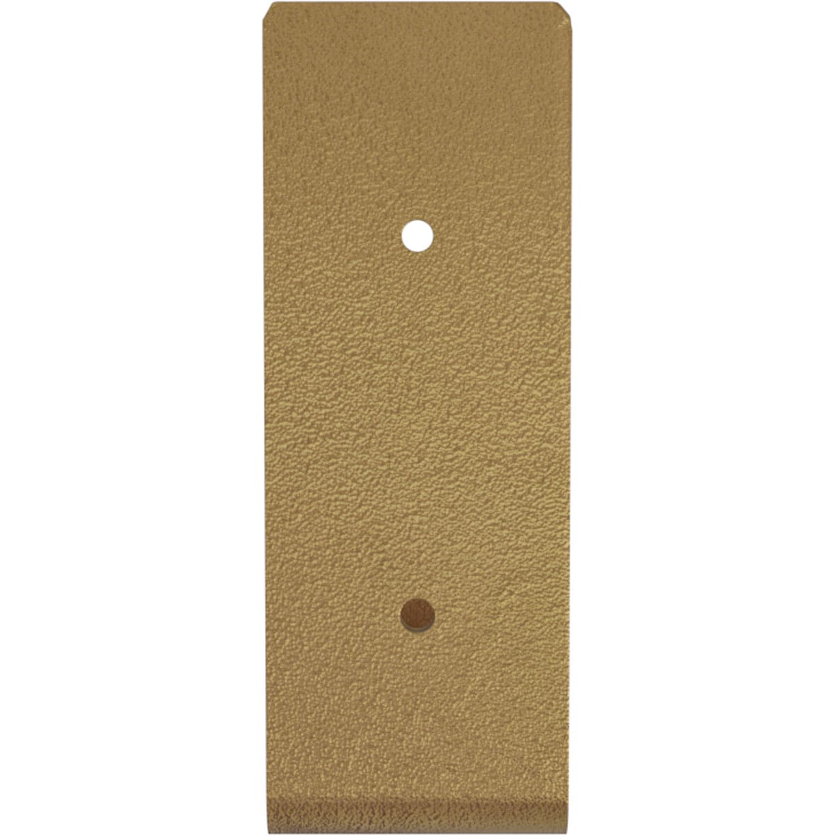 Hammered Gold 5.5" Urban Steel Hanging Shelf Bracket
