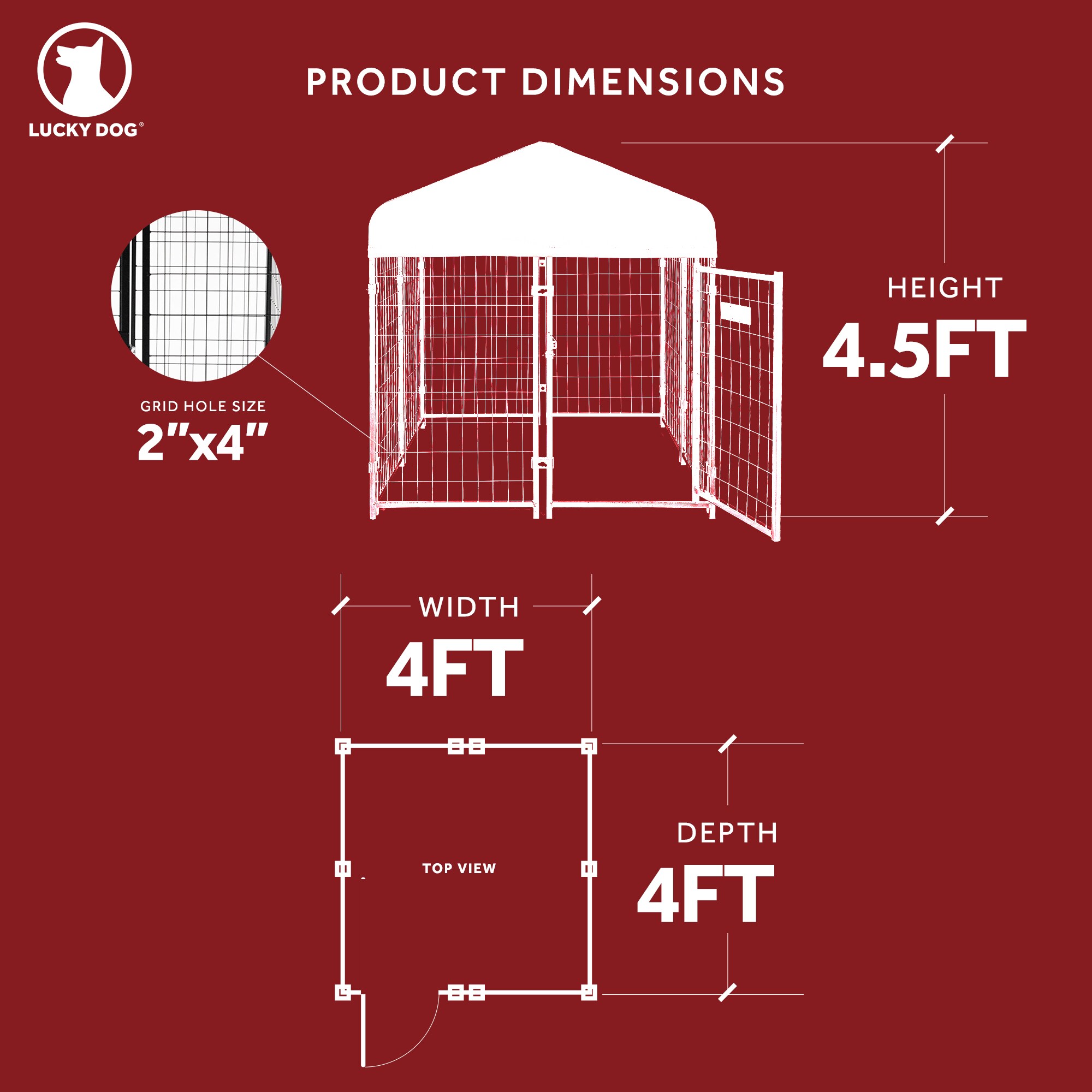 Lucky Dog 90332 Pet-Crates-Carriers - View #2