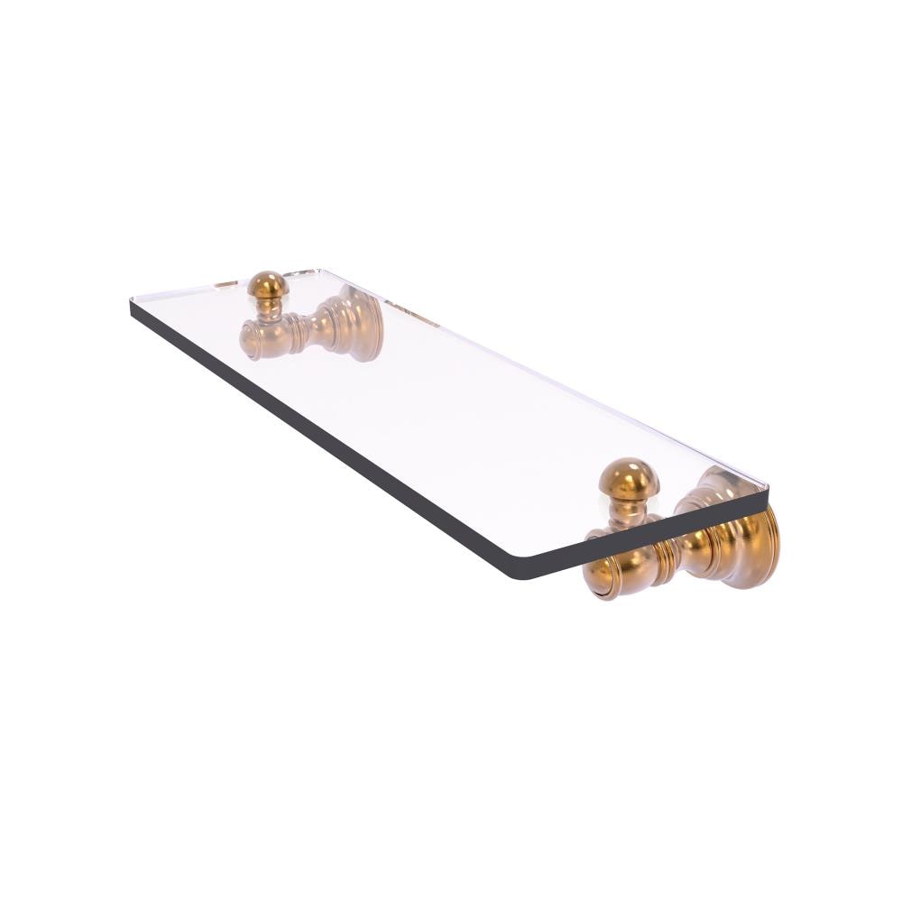 Allied Brass CL-1-16-BBR Carolina Brushed Bronze Wall mount Bathroom Shelf ( 16-in x 2.4-in x 5-in )