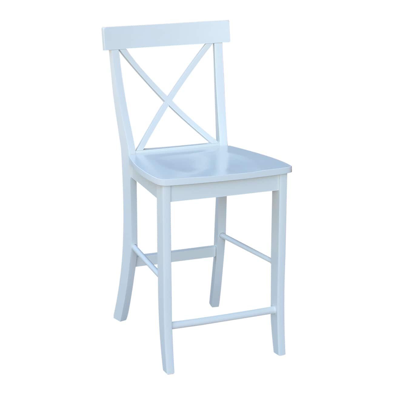 White x back counter stool new arrivals