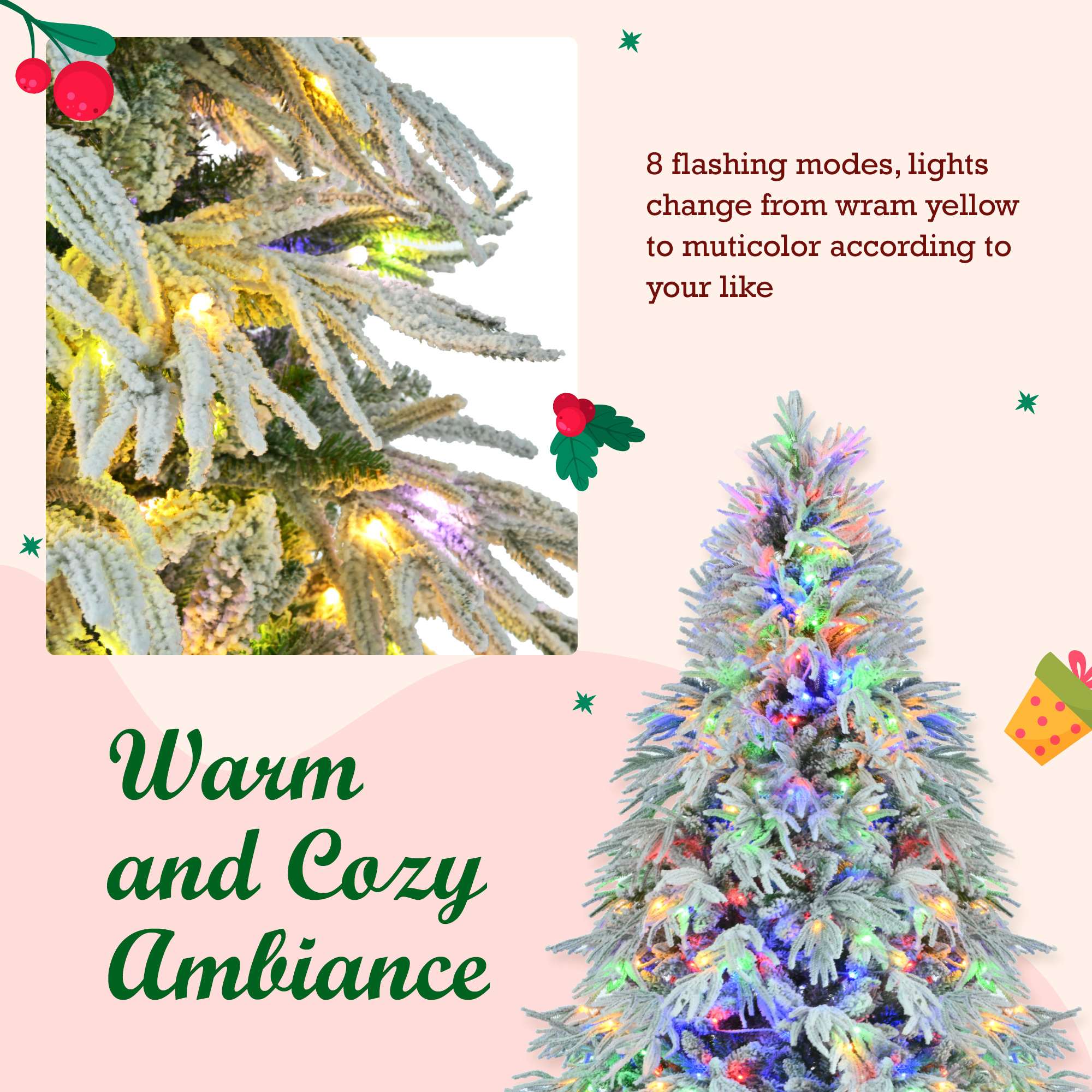 VERYKE LL-CST006 Artificial-Christmas-Trees - View #6