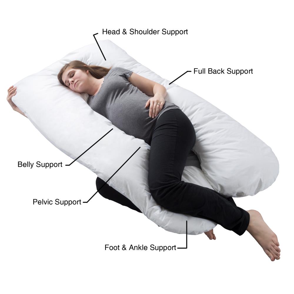DMI Bed Wedge Ortho Pillow for Leg Elevation, Sciatica, Pregnancy