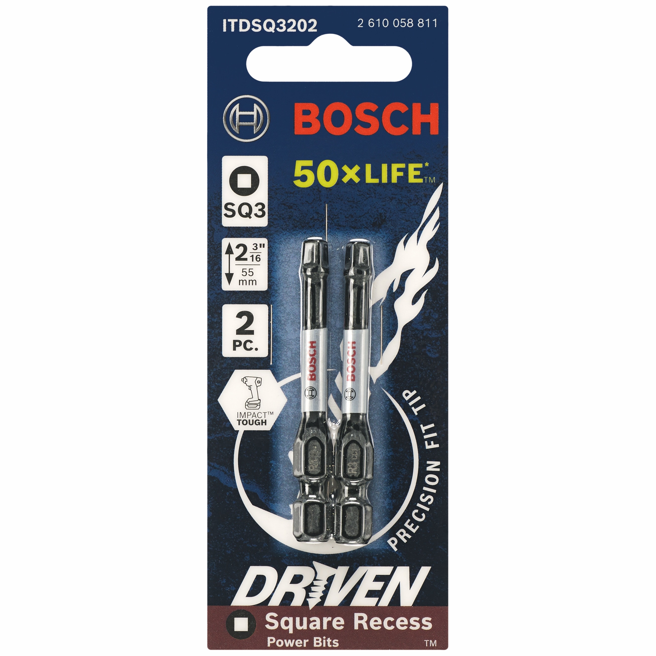 Bosch ITDSQ3202 Impact-Screwdriving-Bits - View #7