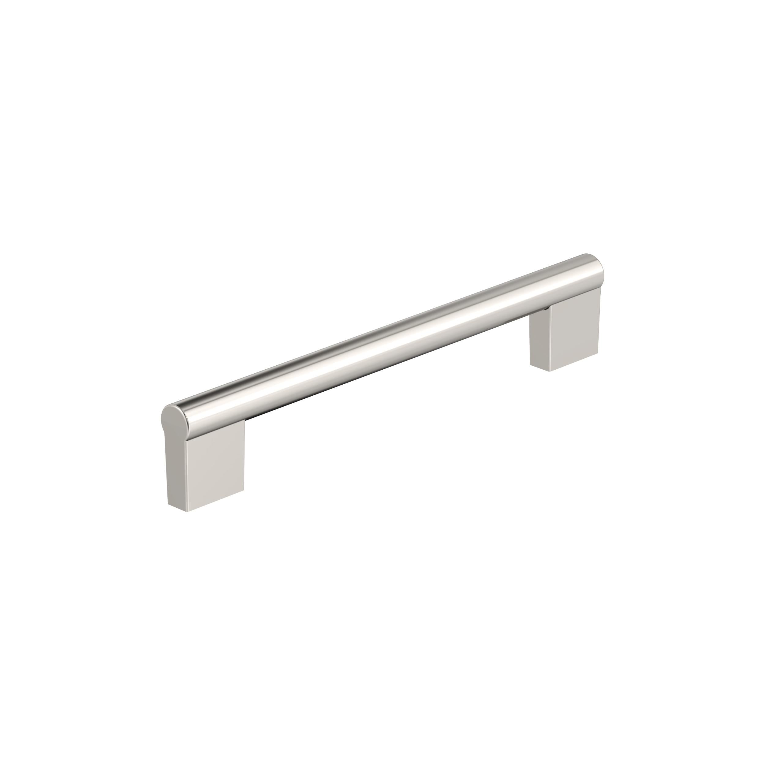 Amerock BP36914PN Versa 6-5/16-in , 160mm Center to Center Polished Nickel Cylindrical Bar