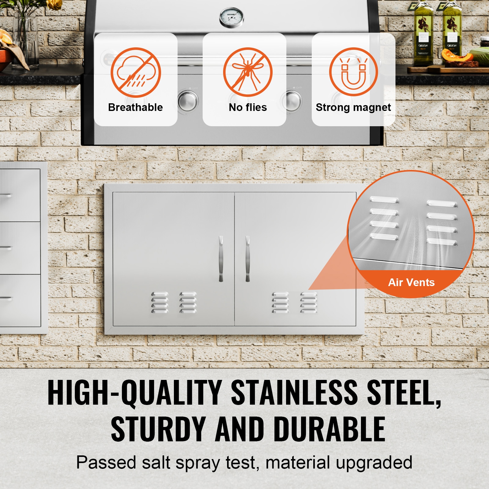 VEVOR SMMBSCJMYS36I3IIAV0 Builtin-Grill-Cabinet-Parts - View #6