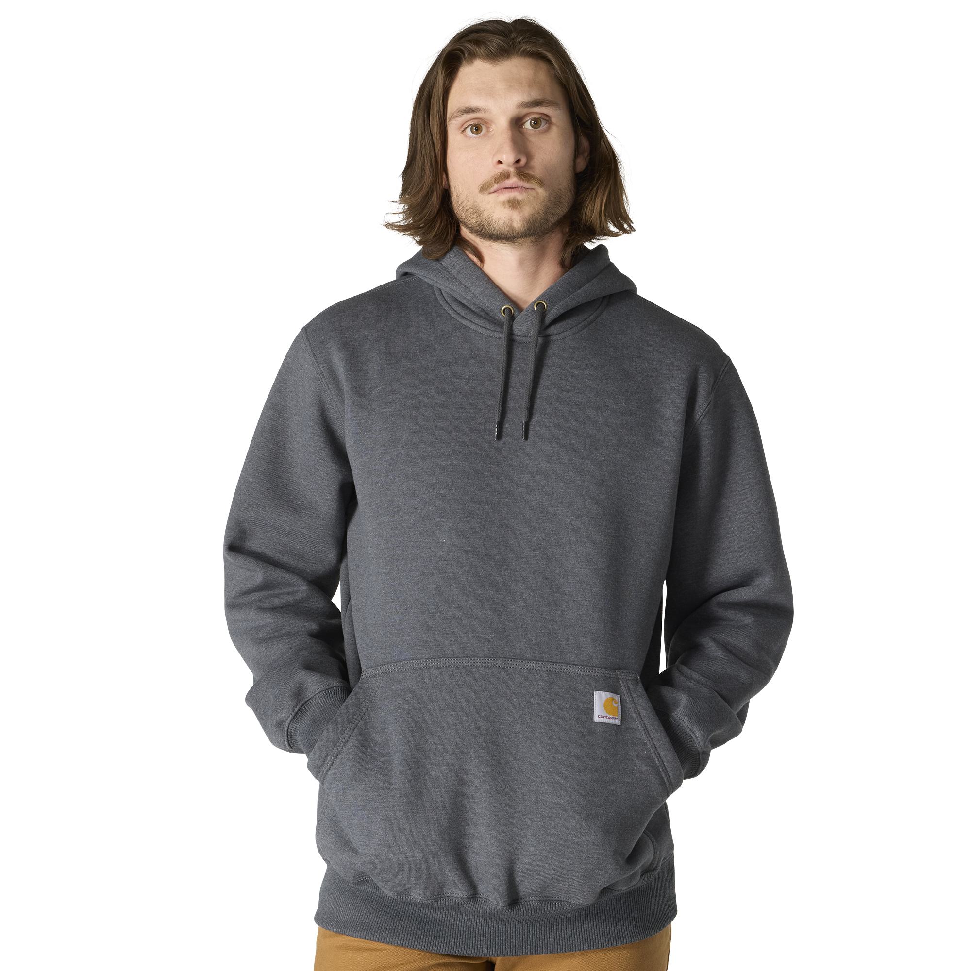 Carhartt Men's Heavyweight Fleece Long Sleeve Solid Hoodie