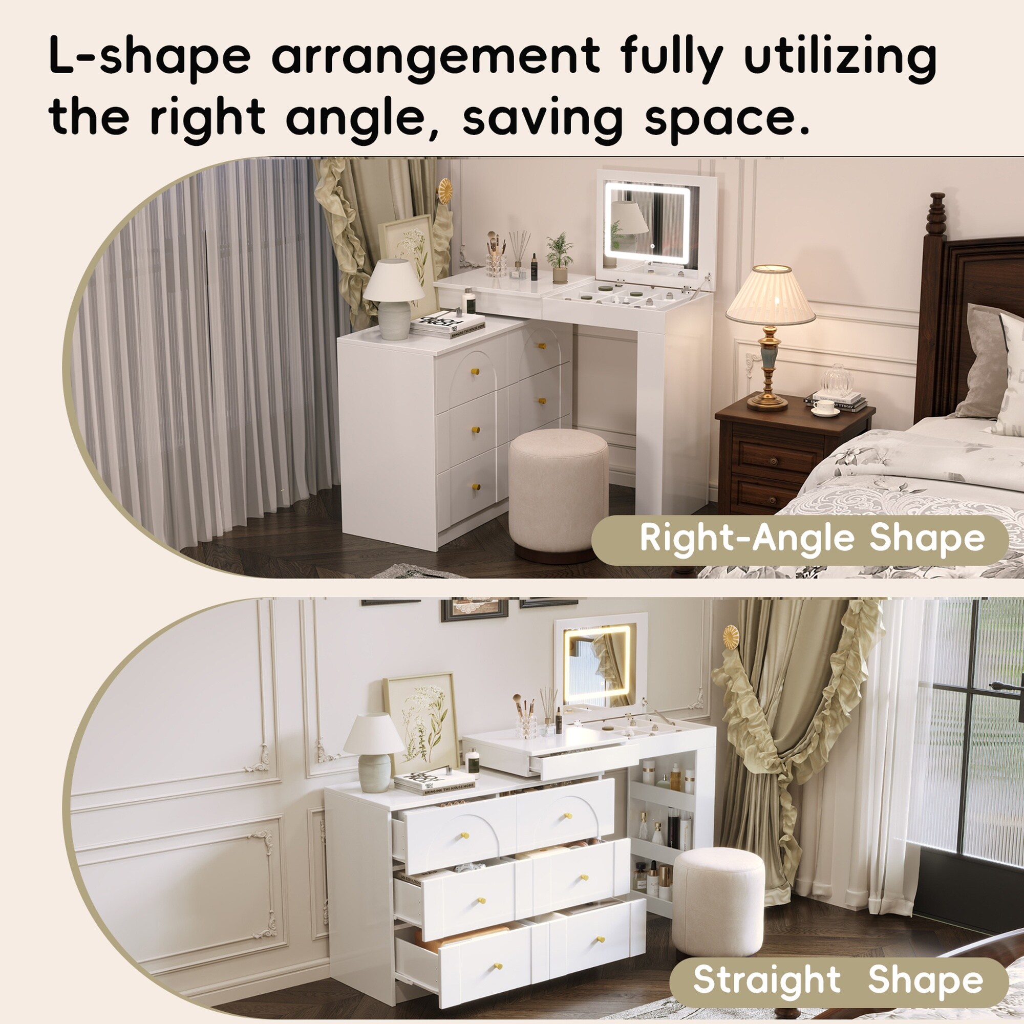 Vorene J-FXGKUE9LZPD3 Bedroom-Vanities - View #7