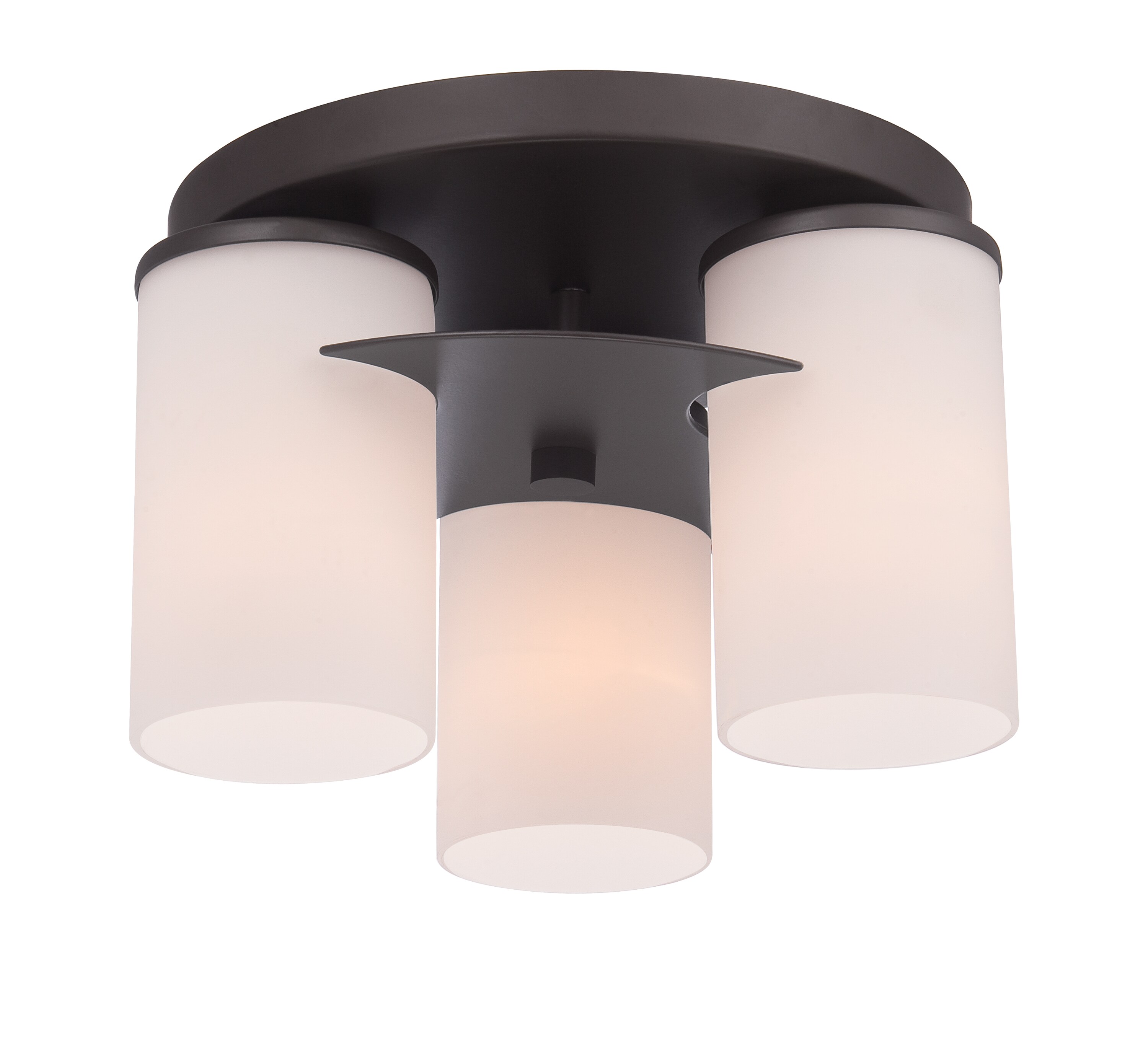 Best Rated Style Selections Flush Mount Lighting At Lowes Com   03371738 