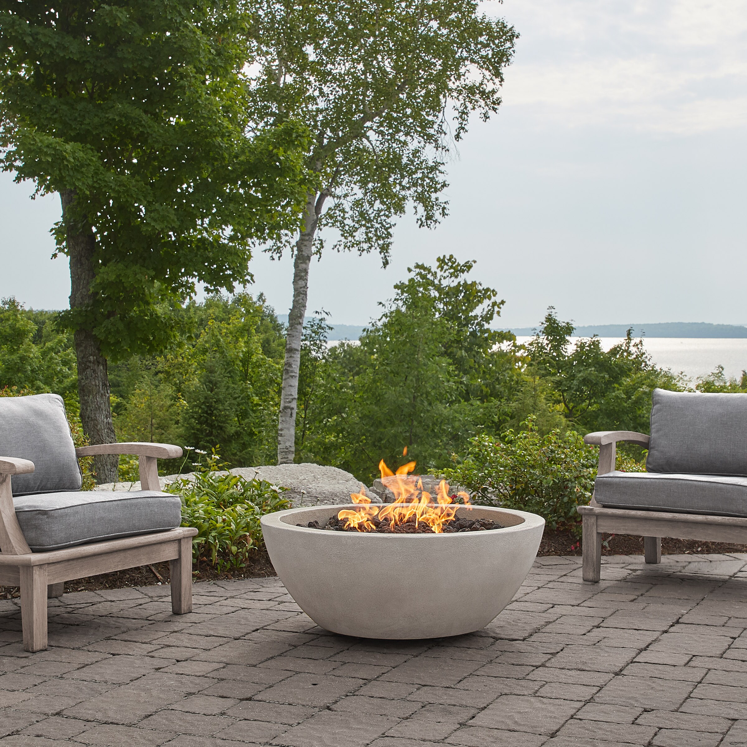Jensen Co. 131LP-FOG Outdoor-Gas-Firepits - View #2