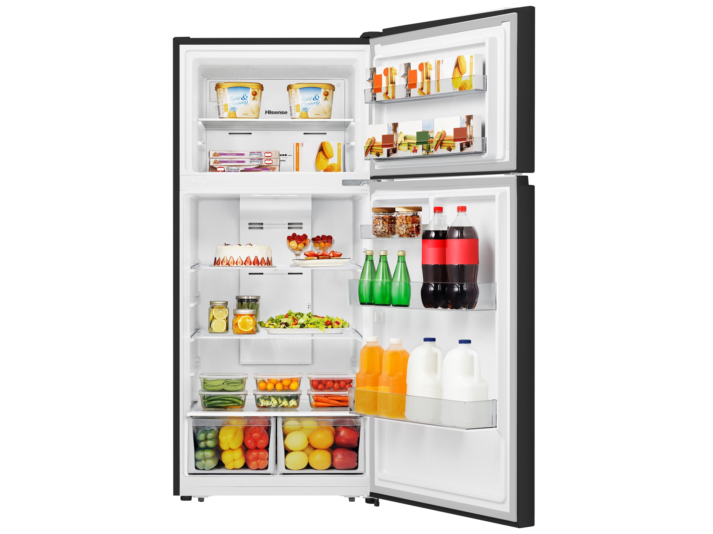 Hisense HRT180N6ABD Top-Freezer-Refrigerators - View #4