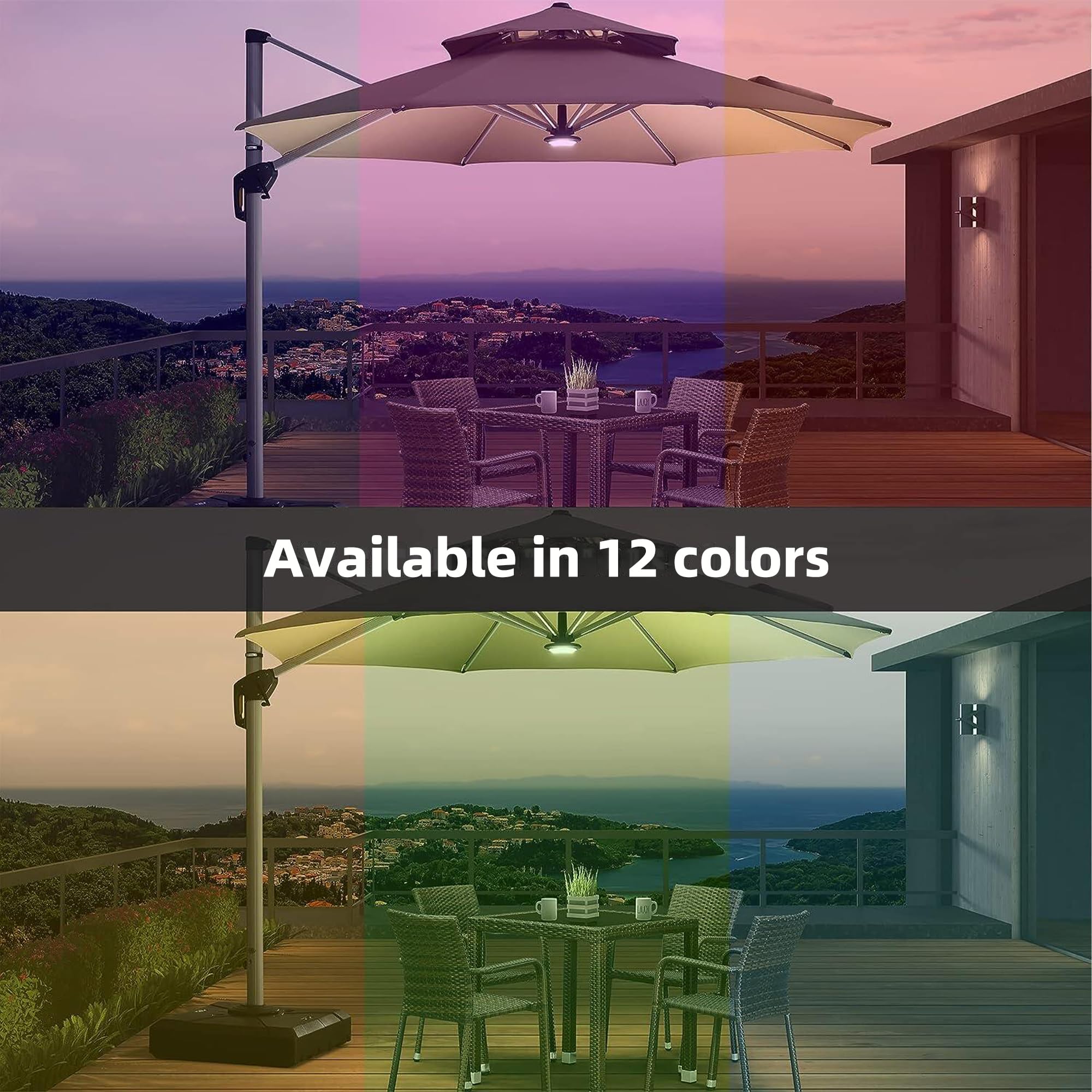PURPLE LEAF LSLRLED-1 Patio-Umbrella-Accessories - View #6