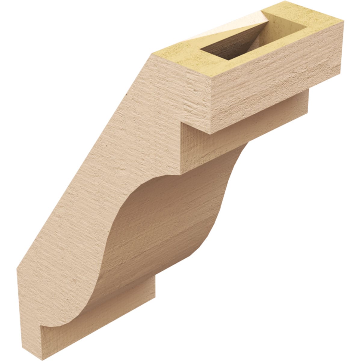 Ekena Millwork BRCUR05X08X12CHGRCPR braces - View #6