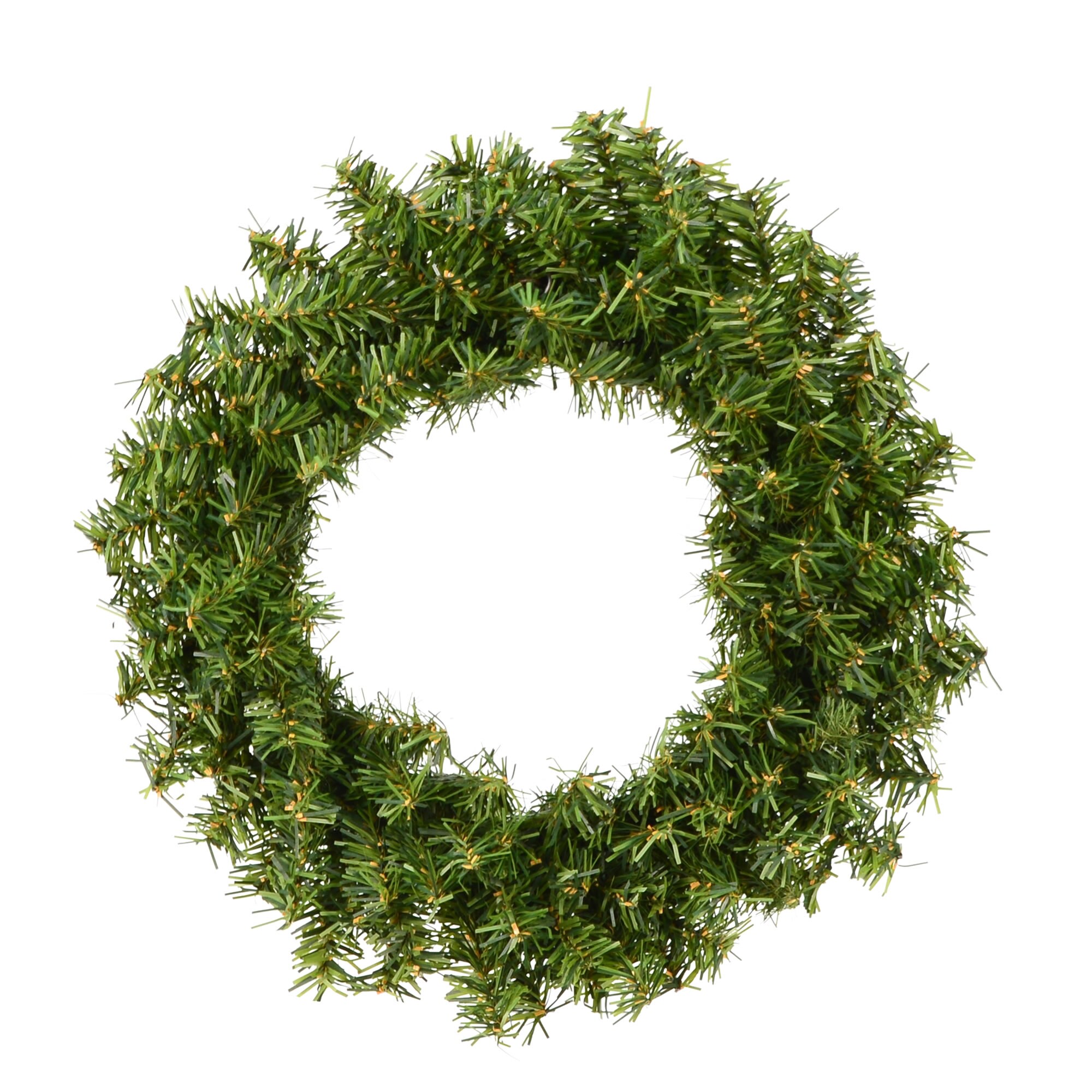 Vickerman A802612-4 4-Pack 12-in Indoor Green Pine Artificial Christmas Wreath