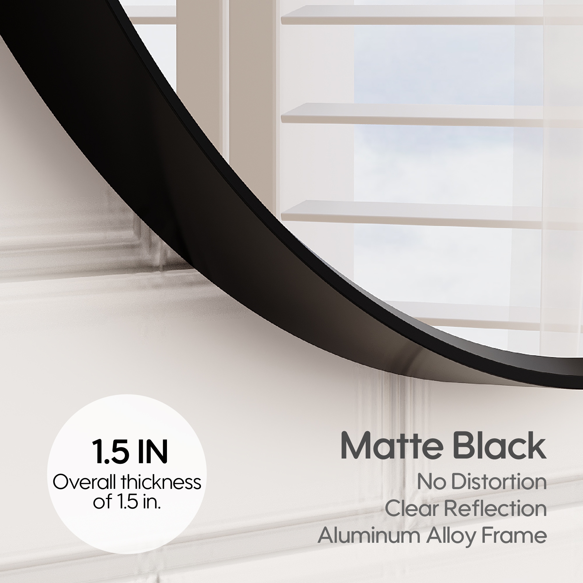 CALVON RC9-3636MB Framed-Bath-Mirrors - View #7