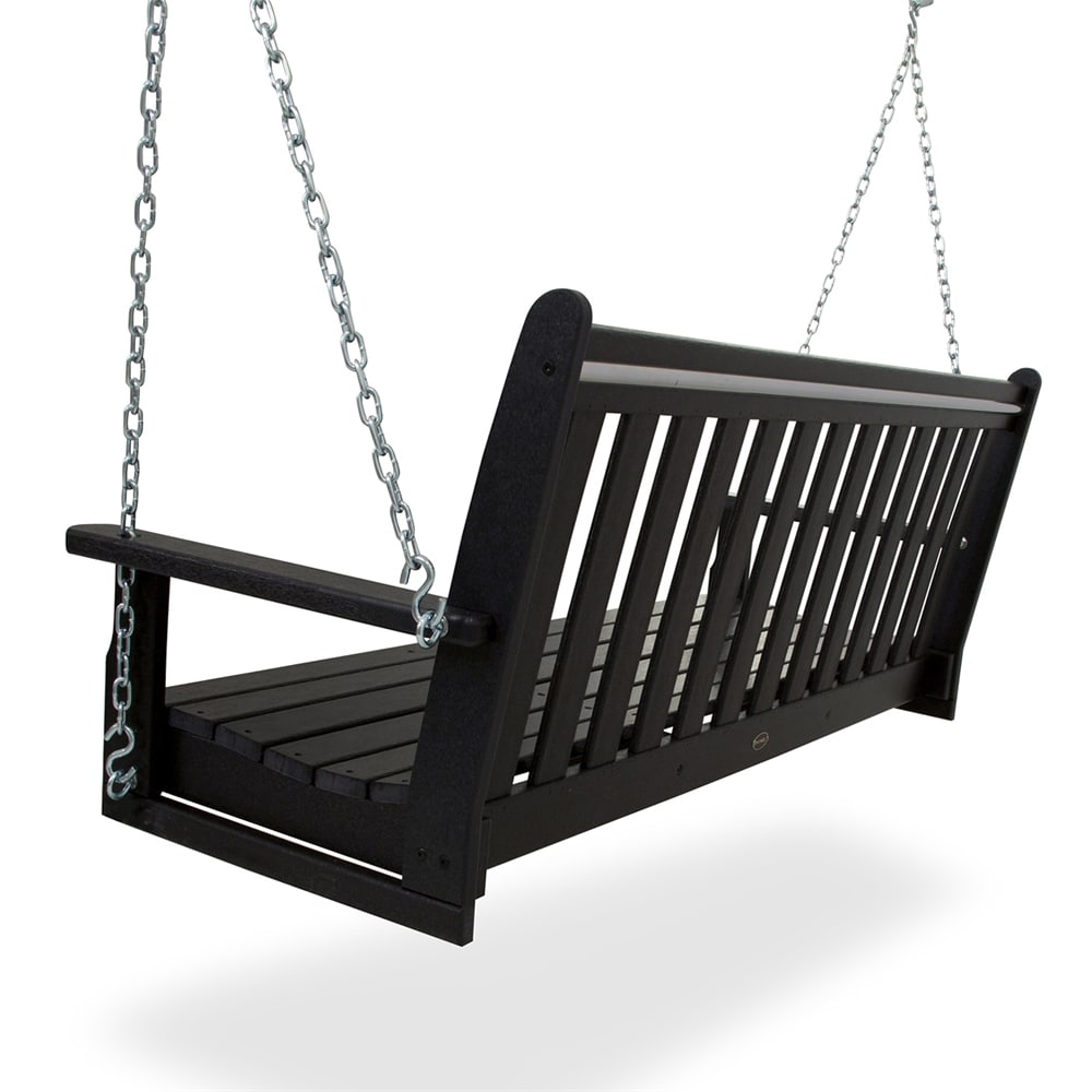 Barn-Shed-Play Heavy Duty 700 Lb Black Chains For Porch Swing –