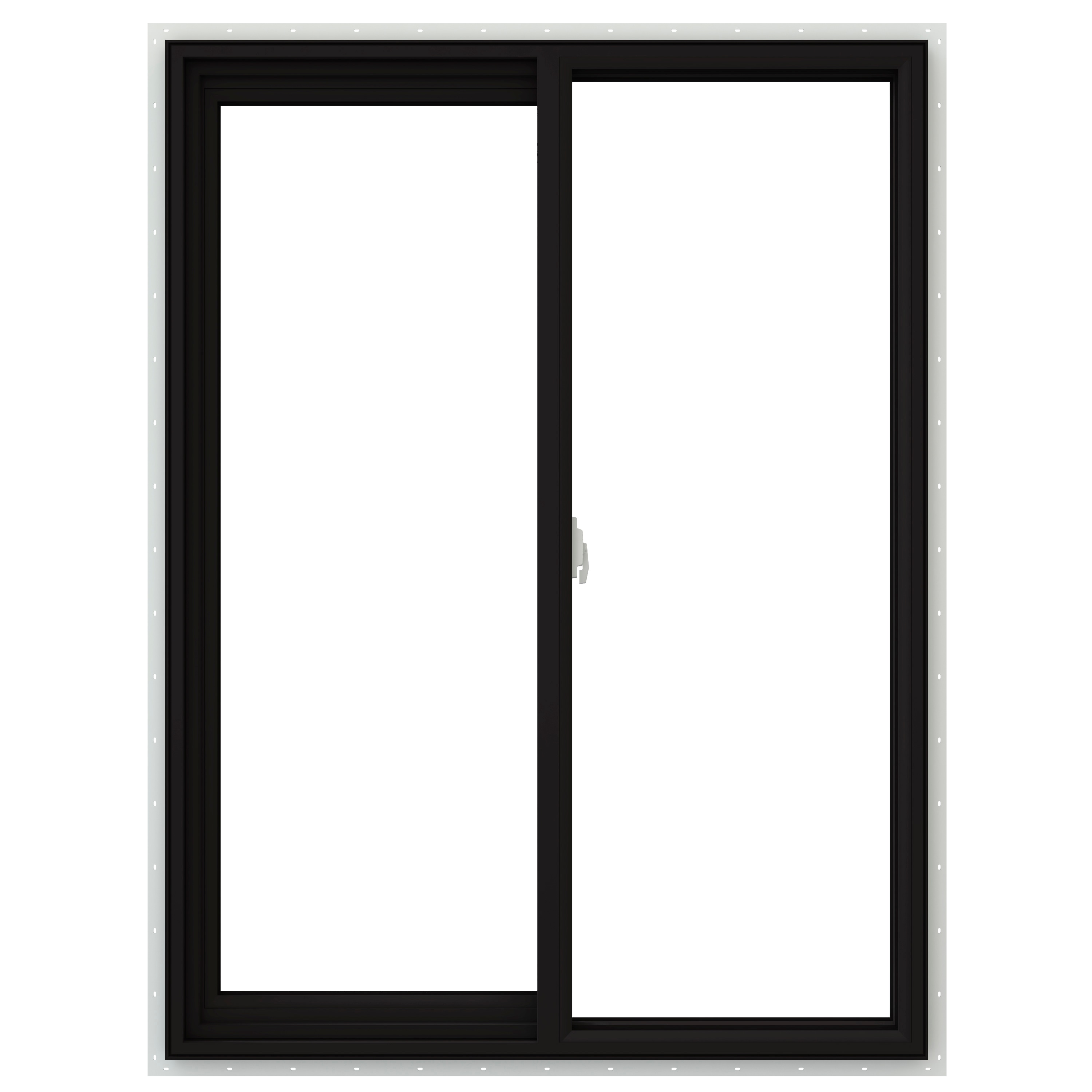 JELD-WEN V-2500 35-1/2-in x 47-1/2-in x 2-29/32-in Jamb Left-operable ...