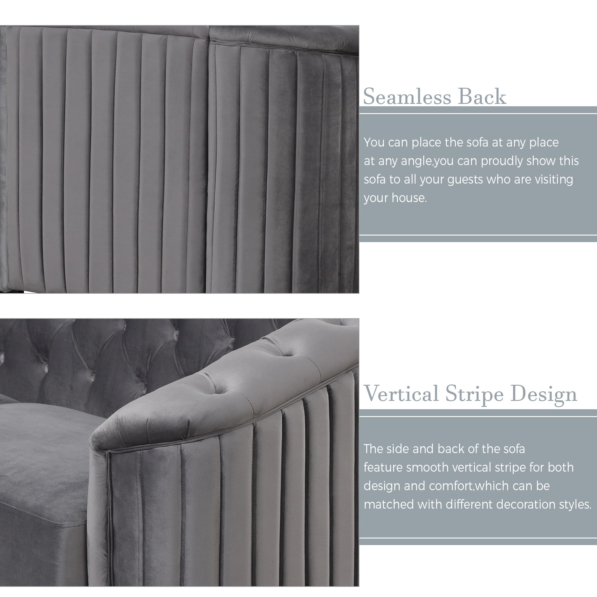 ModernLuxe N719S000576E Sofas-Loveseats - View #6