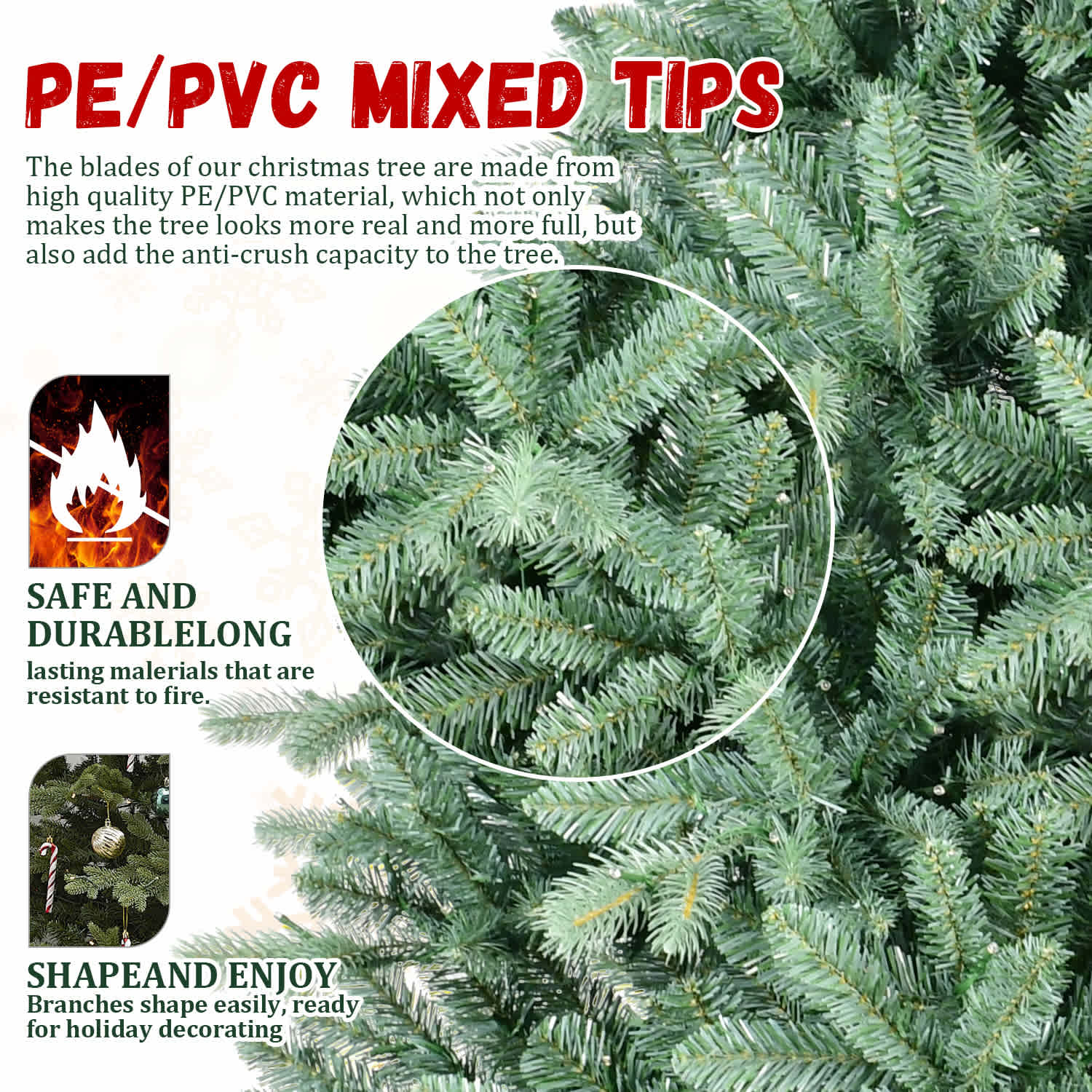 VERYKE LL-CST032 Artificial-Christmas-Trees - View #9