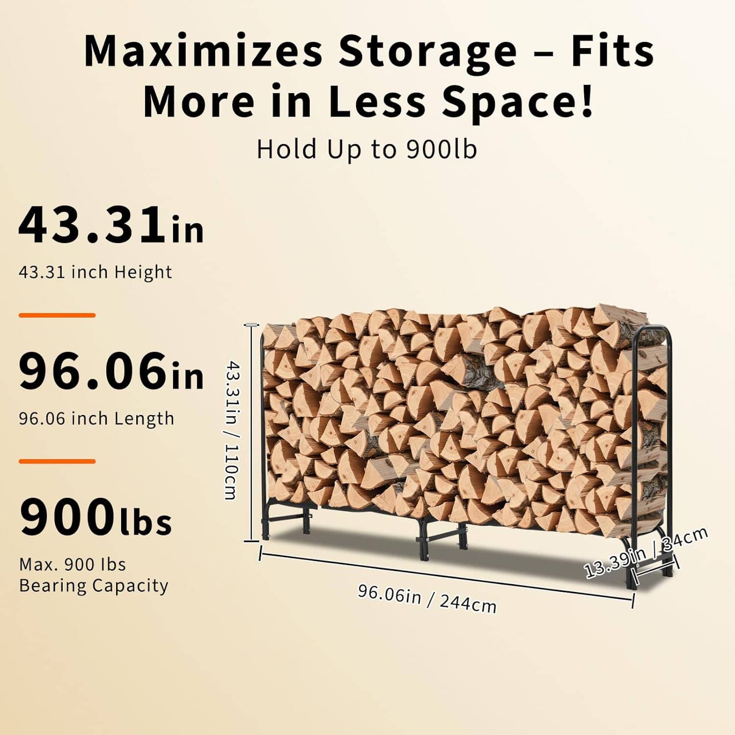 Qeetex LSHQPPG-33KGB6J6 Firewood-Storage - View #5