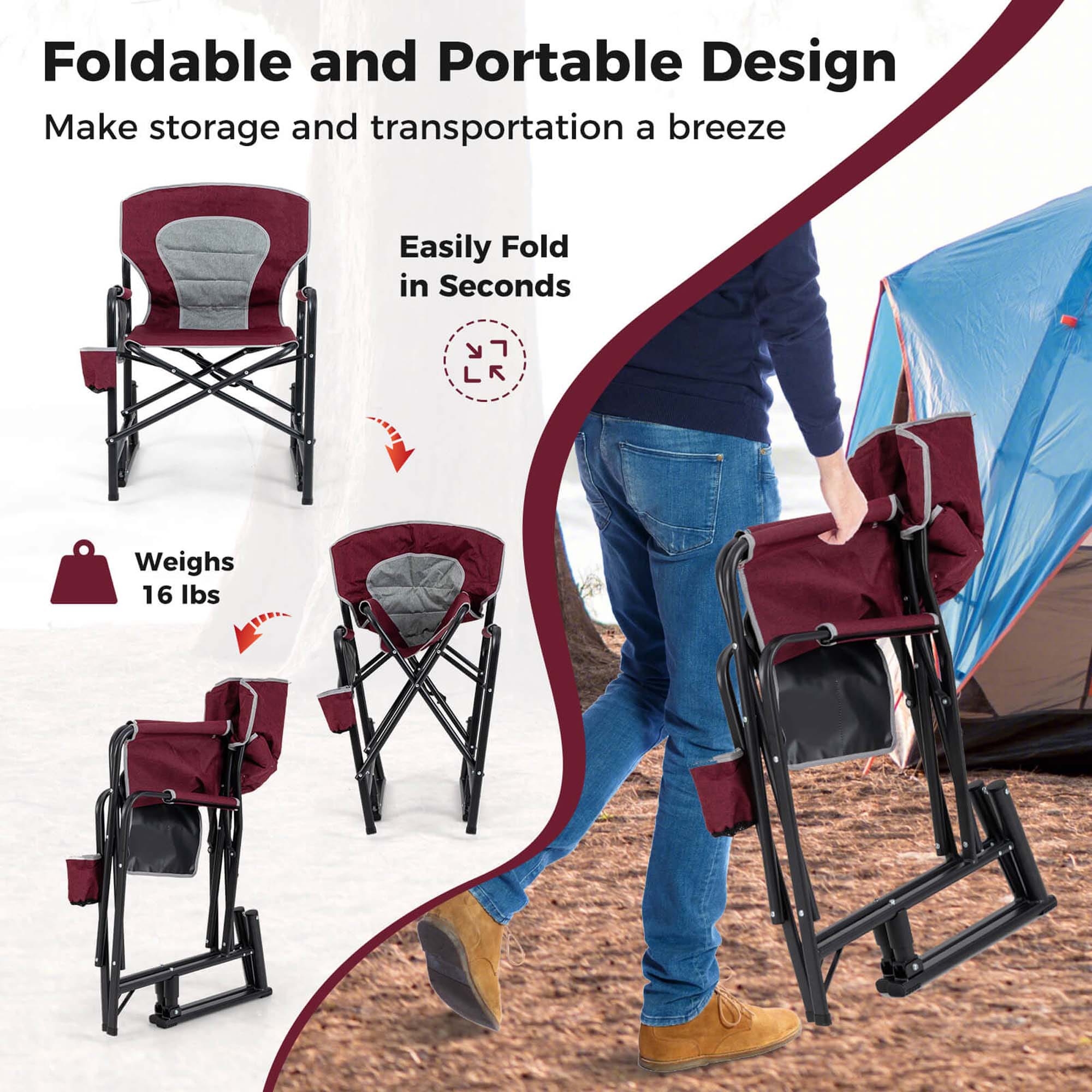 Costway HCST04987 Patio-Chairs - View #3