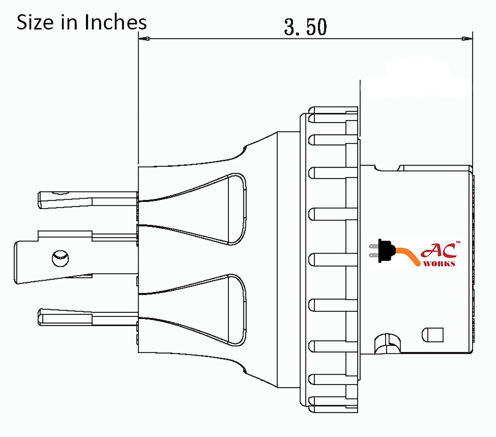 AC WORKS ADL1430SS2 Power-Outlet-Taps - View #10