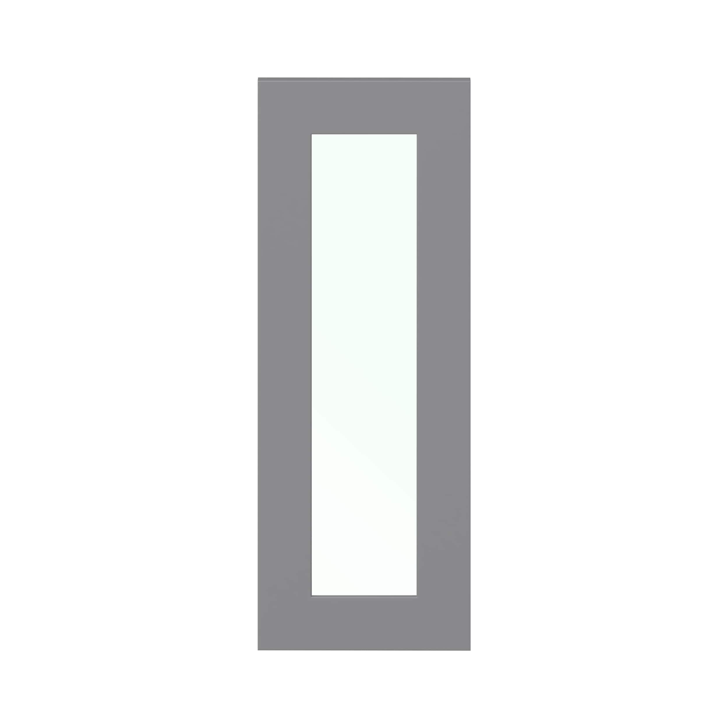 Hugo&Borg DSGDR1335-BM Beaumont 13-in W x 35-in H Slate Gray Shaker Wall cabinet door (Fits 15-in wall box )