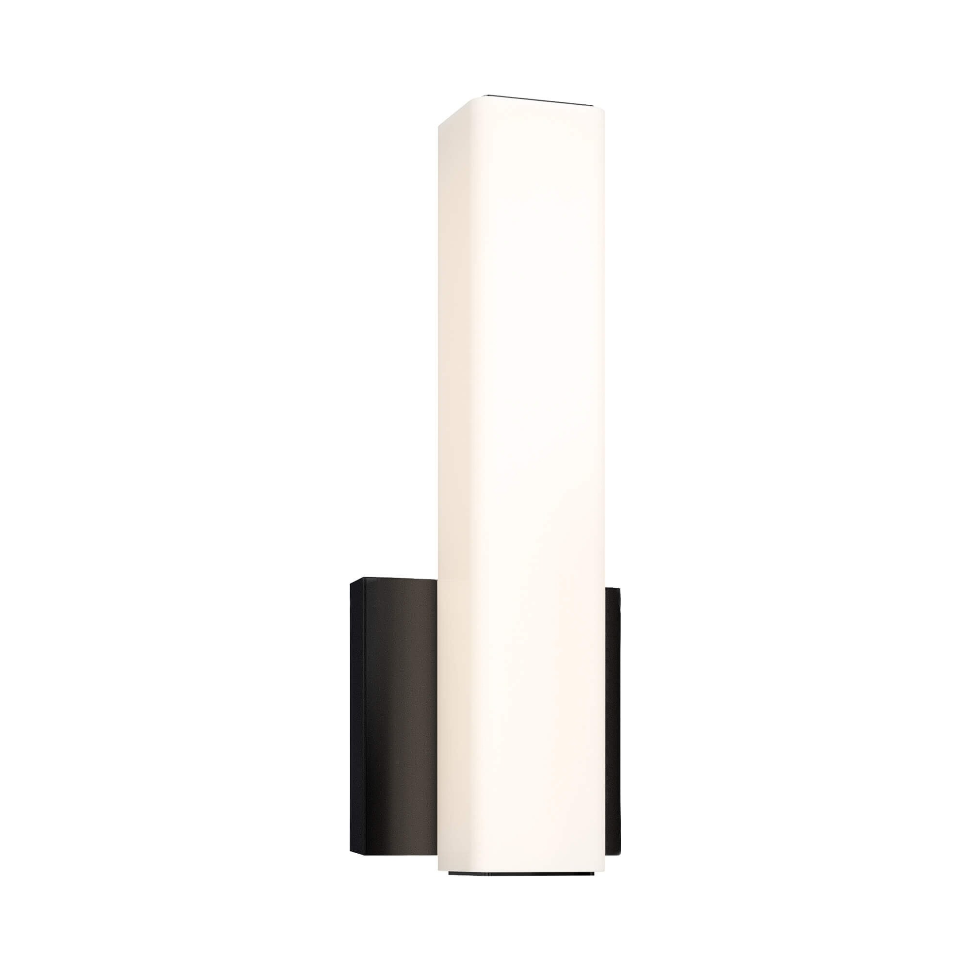 DALS Lighting LEDVAN001-CC-12BK Nobel 4.25-in 1 -Light Matte Black Integrated LED Modern/contemporary Vanity light