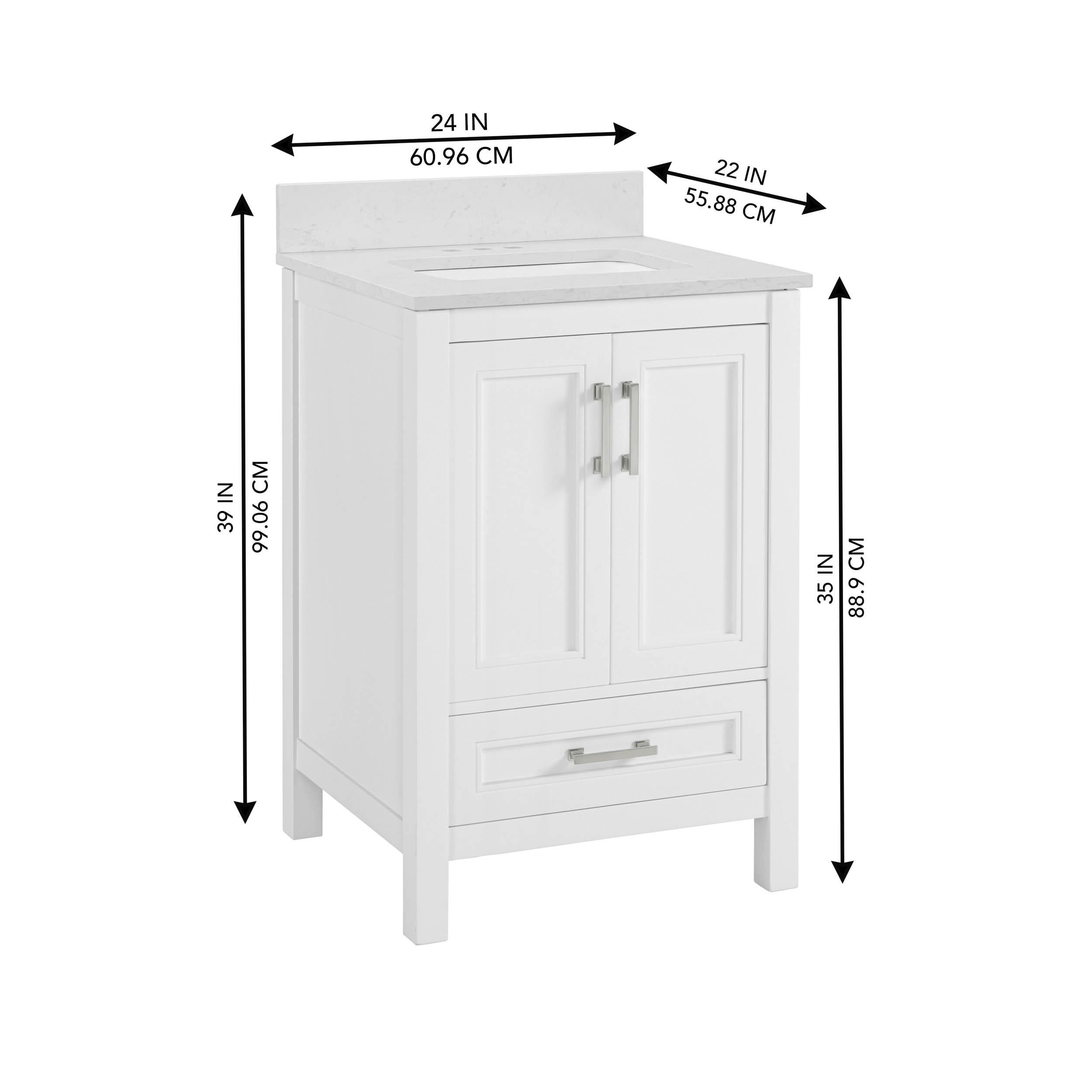allen + roth 1541VA-24-201 Bath-Vanity-Combo - View #16