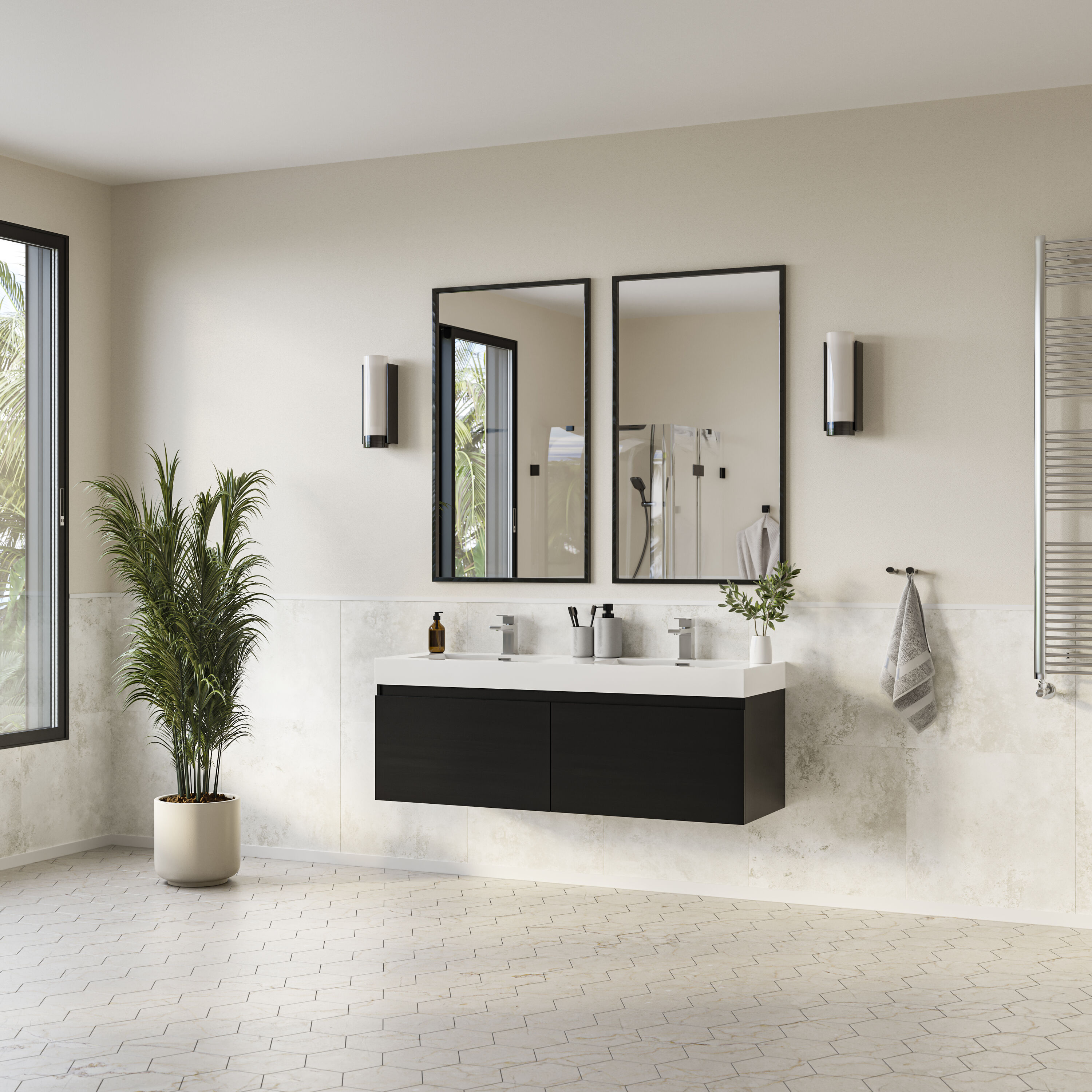 Fresca FCB8042BW-I Bath-Vanity-Combo - View #5