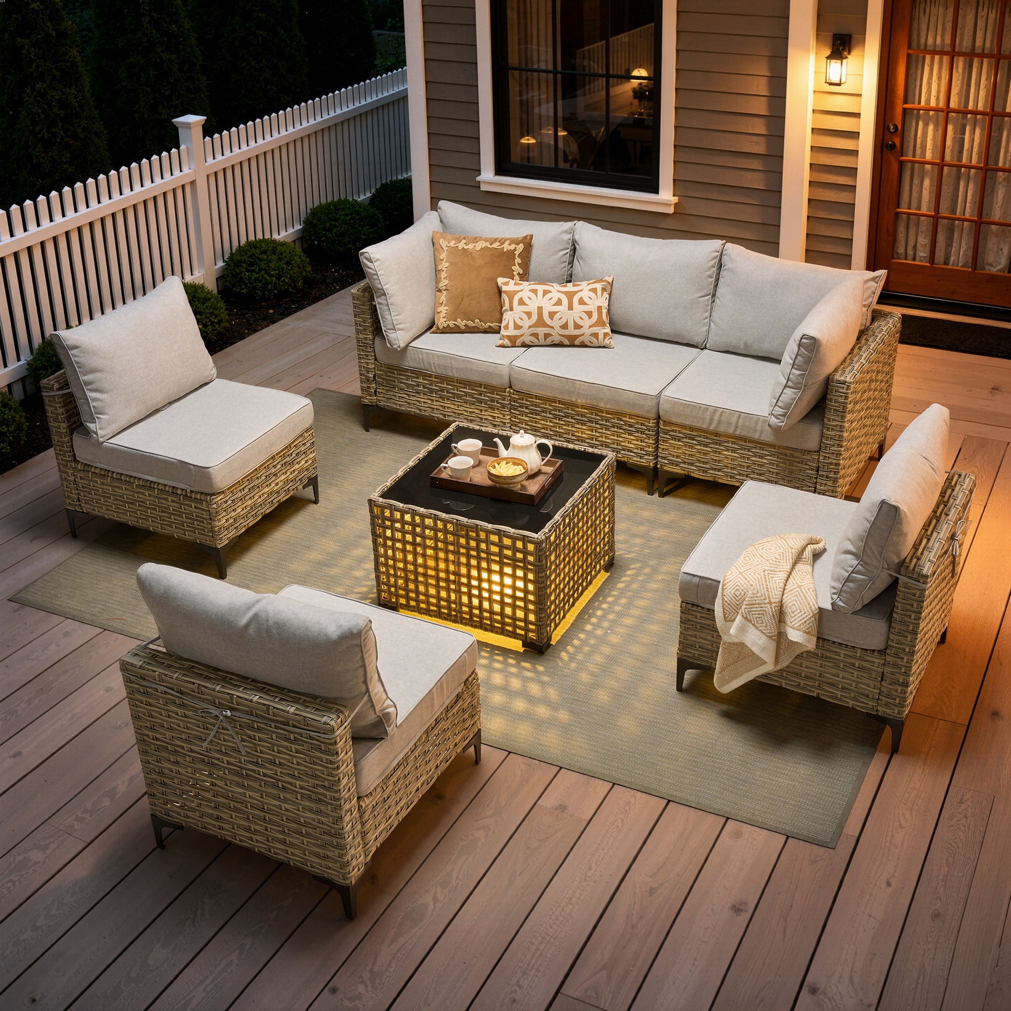 ALTRIGUS 6L-SKT407-AL Patio-Sofas-Daybeds - View #4
