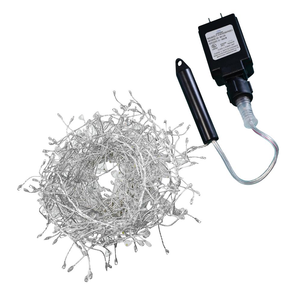 LumaBase 58501 9.75-Feet Plug-in Multicolor Indoor/Outdoor String Light with 300 Multicolor -Light LED