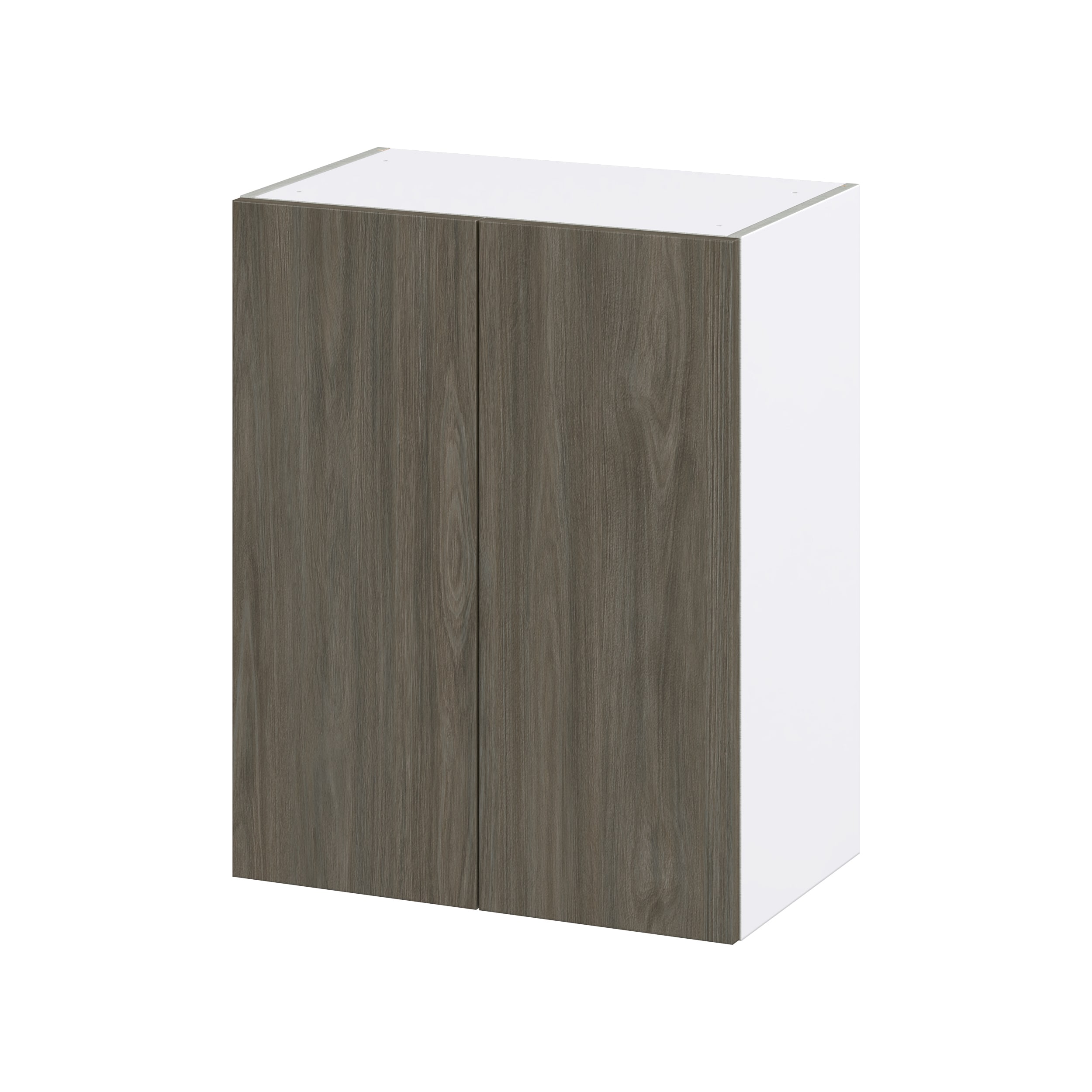 Hugo&Borg DSW2430-2-SA Savane 24-in W x 30-in H x 14-in D Textmel Wall Fully assembled Cabinet (Flat Panel Slab)