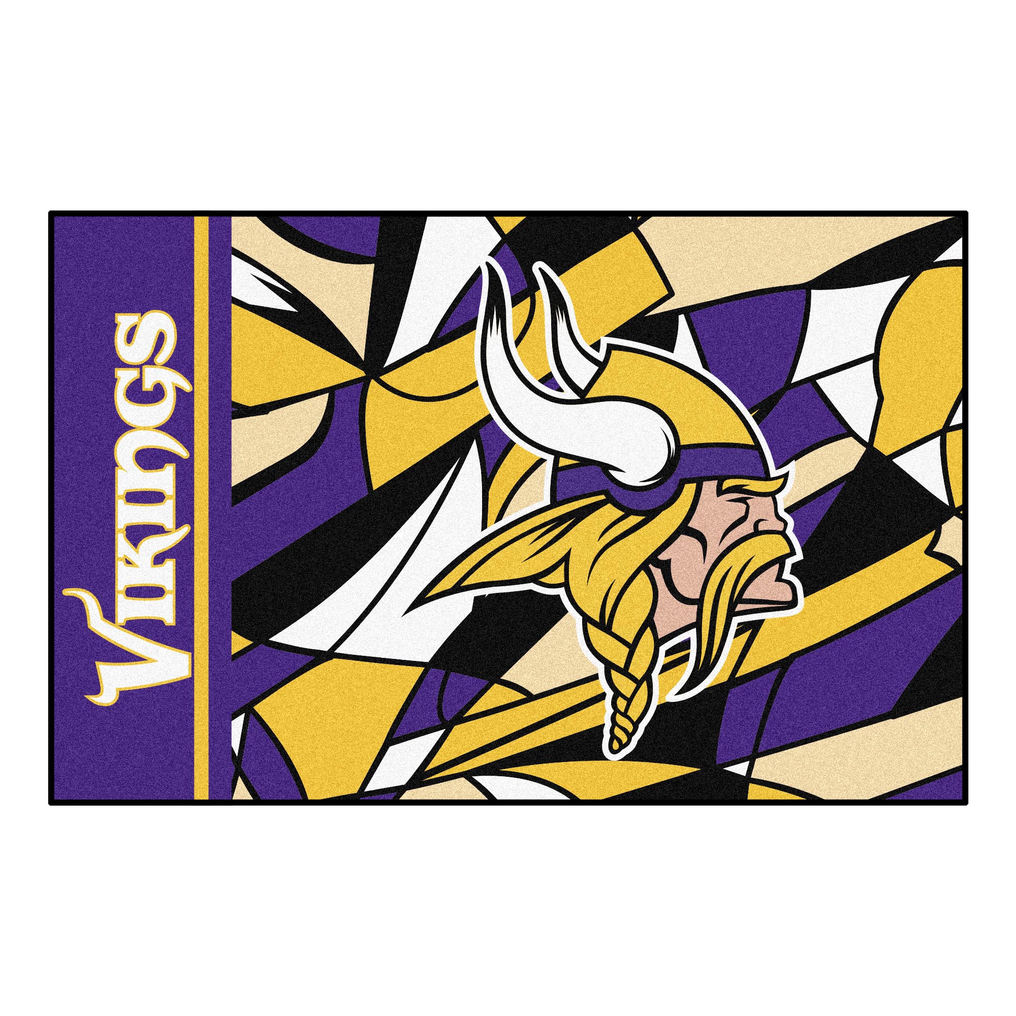 Fanmats - NFL - Minnesota Vikings 5x8 Rug 59.5''x88'' – GameRoomPlaza